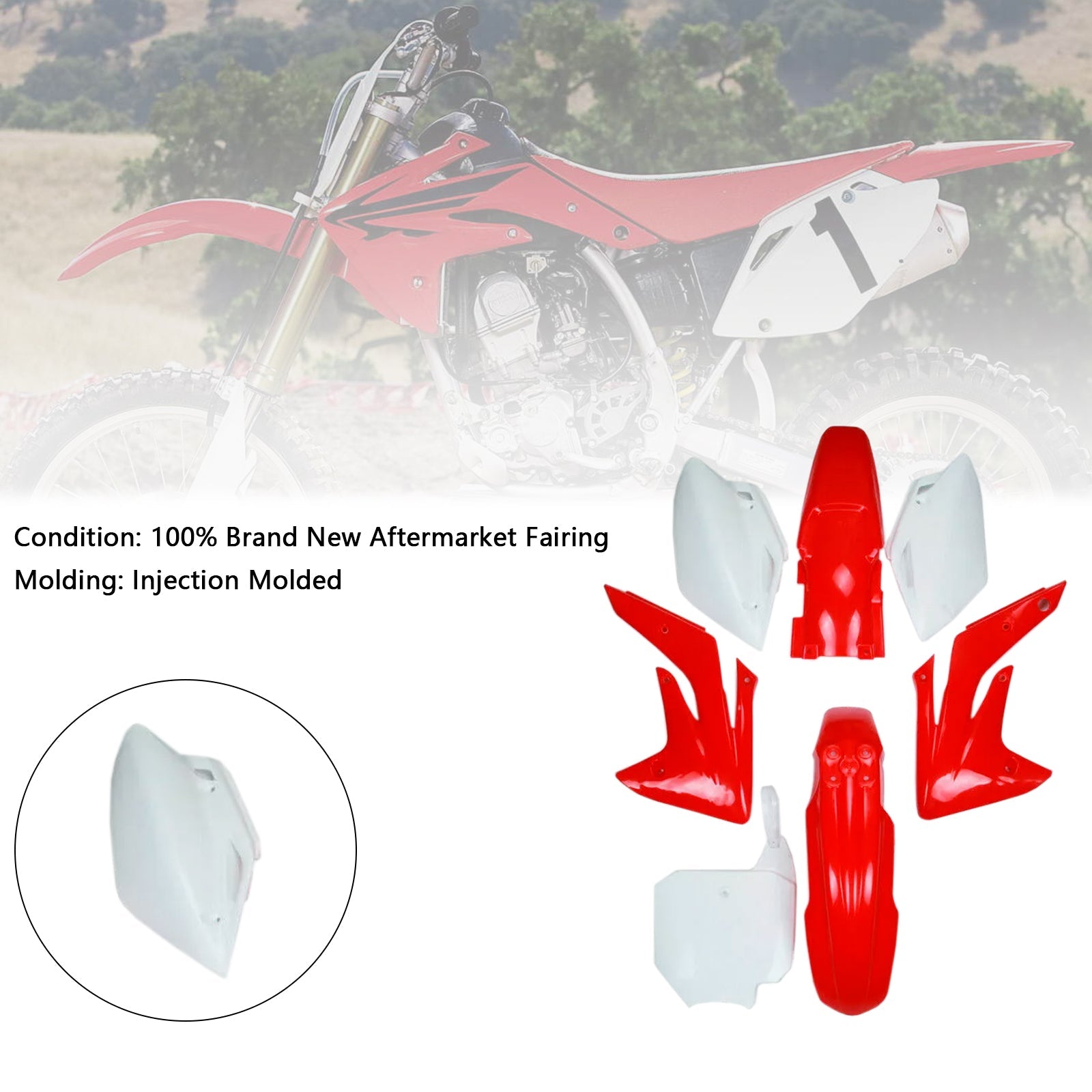 2007-2014 Honda CRF150R/RB Body Plastic Kit Fender Fairing