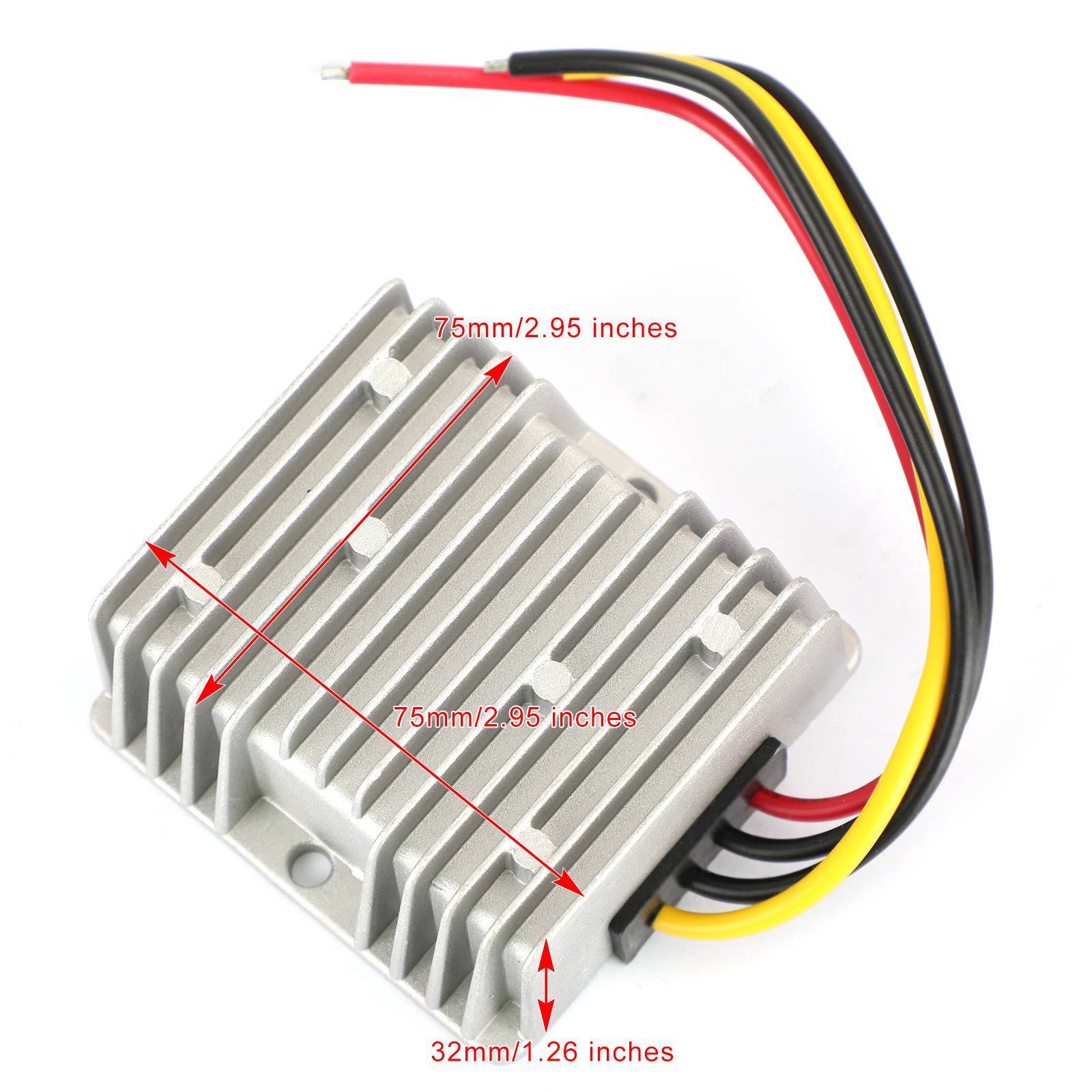 Areyourshop WaterProof 12V/24V to 5V 20A 100W Step Down DC/DC Power Converter Regulator