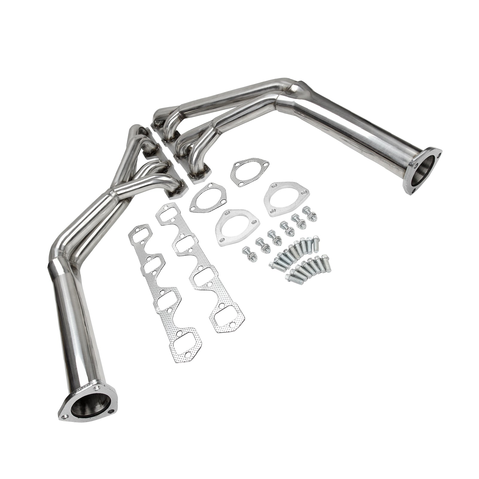 1964-1970 Ford Mustang 260/289/302/351W V8 Manifold Header V8 Tri-y Header Stainless Steel Generic