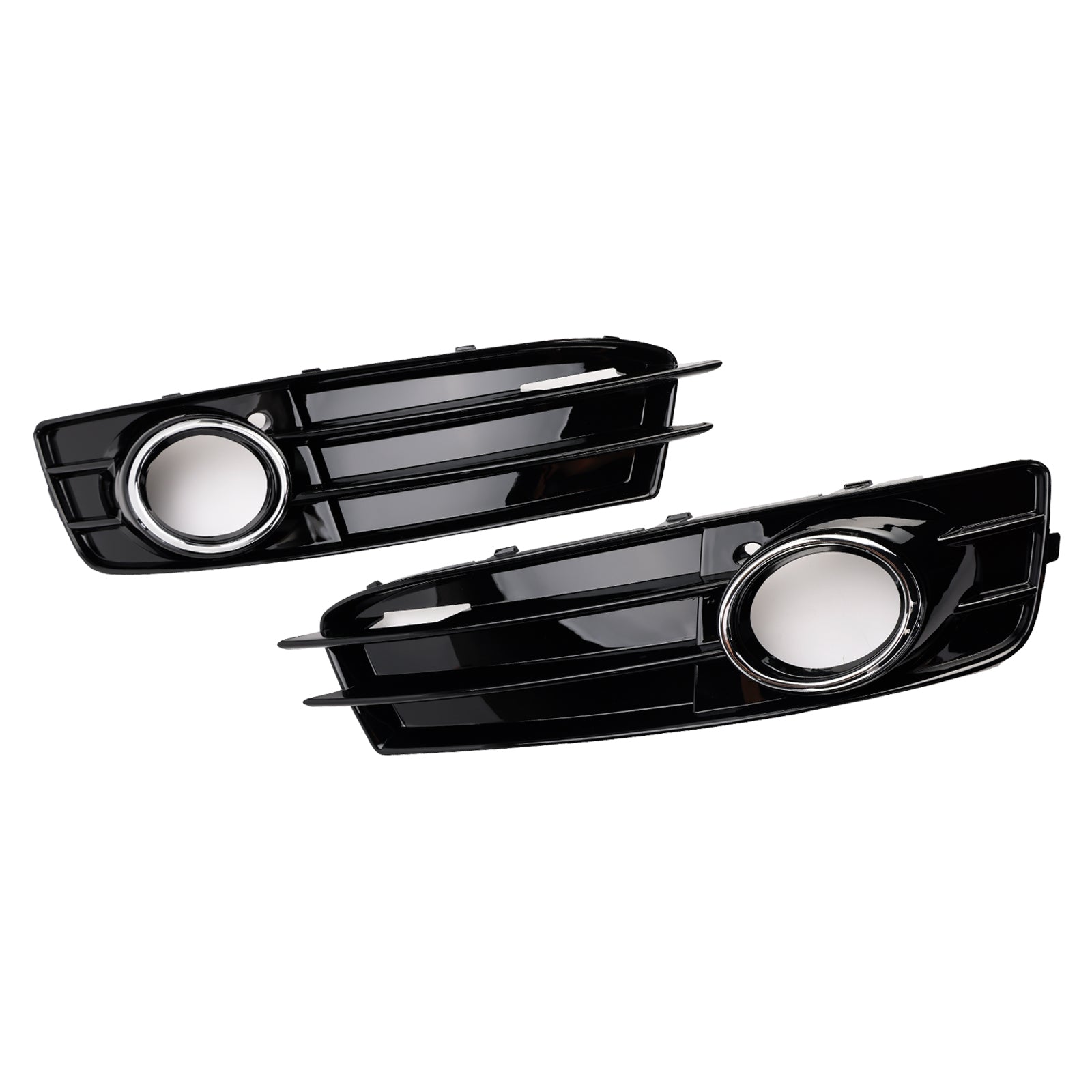 2009-2012 Audi A3 S-Line S3 Front Lower Bumper Grille Fog Light Cover 8P0807682 8P0807681