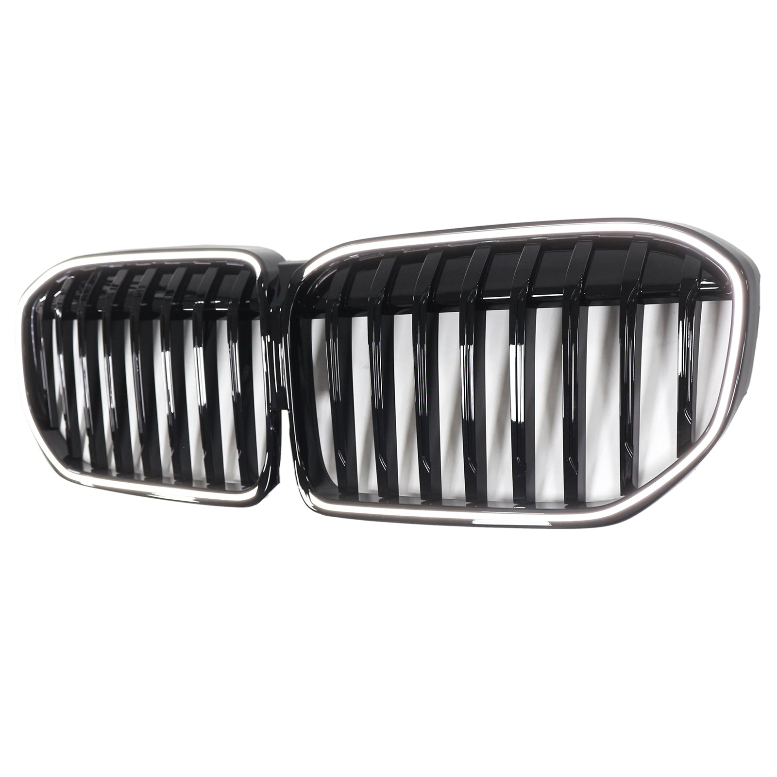 2019-2022 BMW 7 Series G11 G12 Single Slat Gloss Black Front Grill Grille Fit
