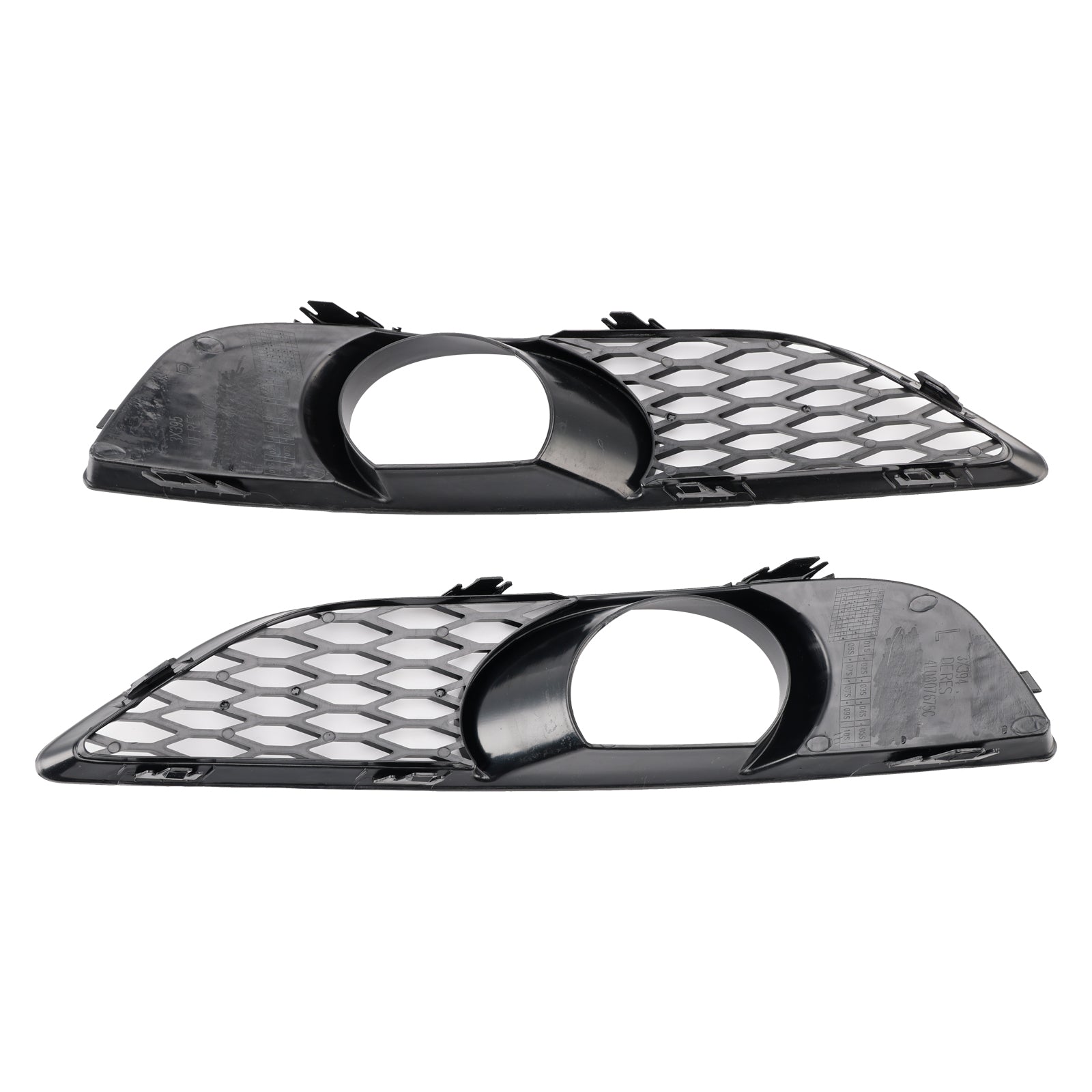 2010-2015 Audi Q7 Sportback 2PCS Front Bumper Fog Light Grill Lamp Cover