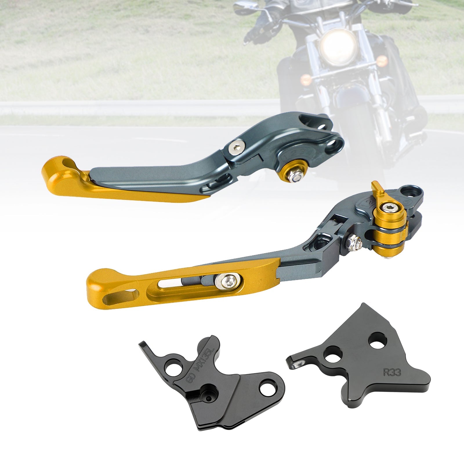 2005-2014 YAMAHA YBR125 Adjustable Clutch Brake Lever