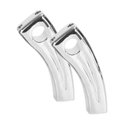 BILLET 4.5" HANDLE BAR RISERS SET 1" BARS 1.5" PULLBACK MOTORCYCLE FRONT ENDS