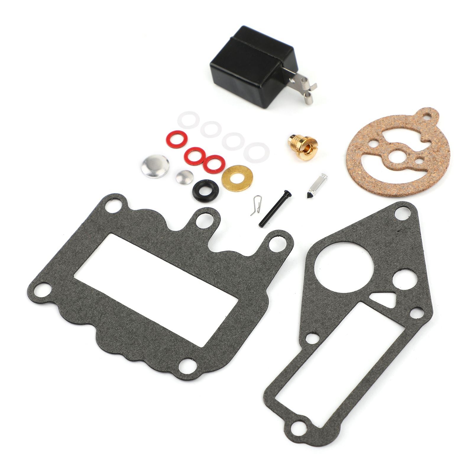 Areyourshop Carburetor Carb Kit Rebuild for Johnson Evinrude 1964-1973 9.5 HP 382048 765630