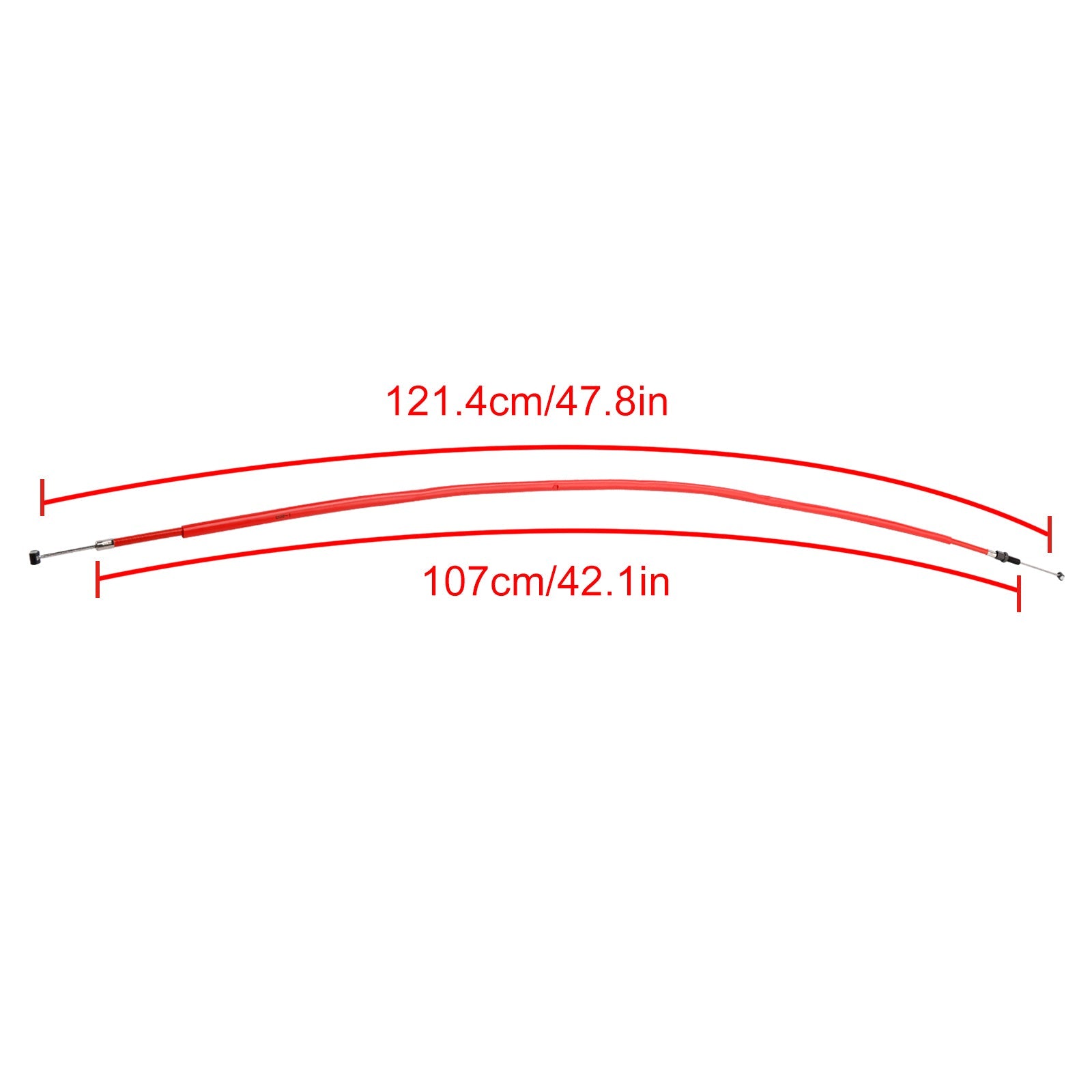 2011-2023 Suzuki GSXR600/750 Motorcycle Clutch Cable Replacement Red