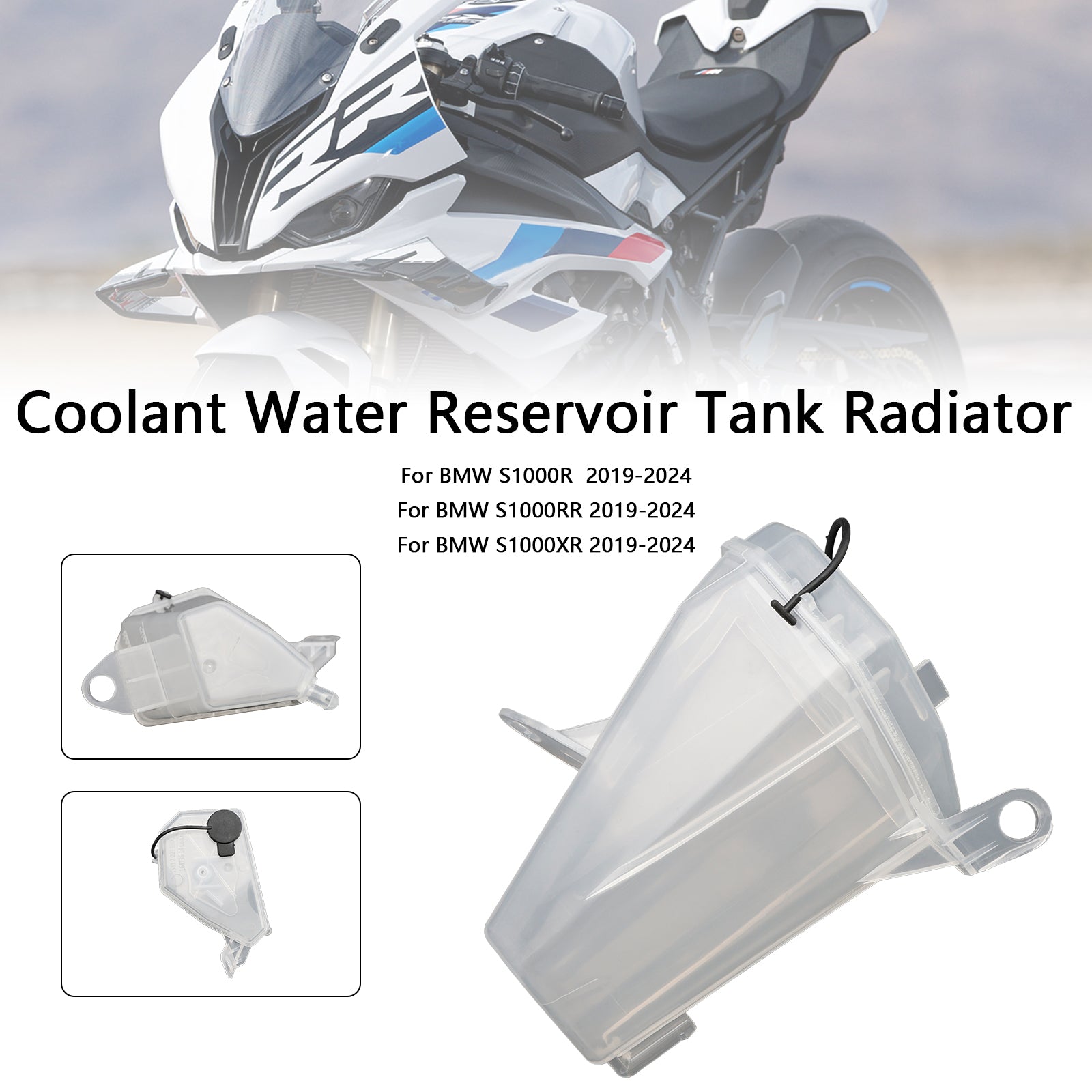 2019-2024 BMW S1000RR Coolant Water Reservoir Tank Radiator