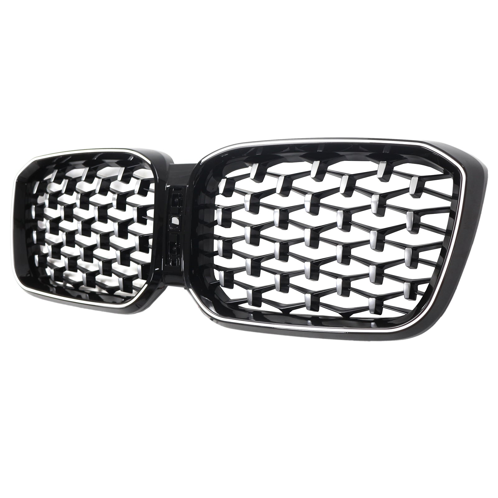 2022-2025 BMW X3 G01 X4 G02 Diamond Front Bumper Kidney Grille Chorme