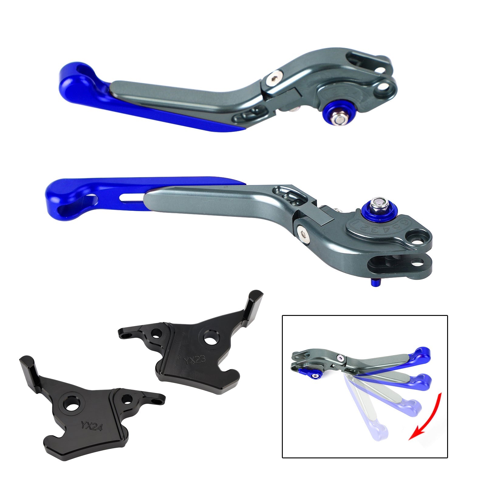 2023-2025 YAMAHA XMAX 300 Adjustable Clutch Brake Lever
