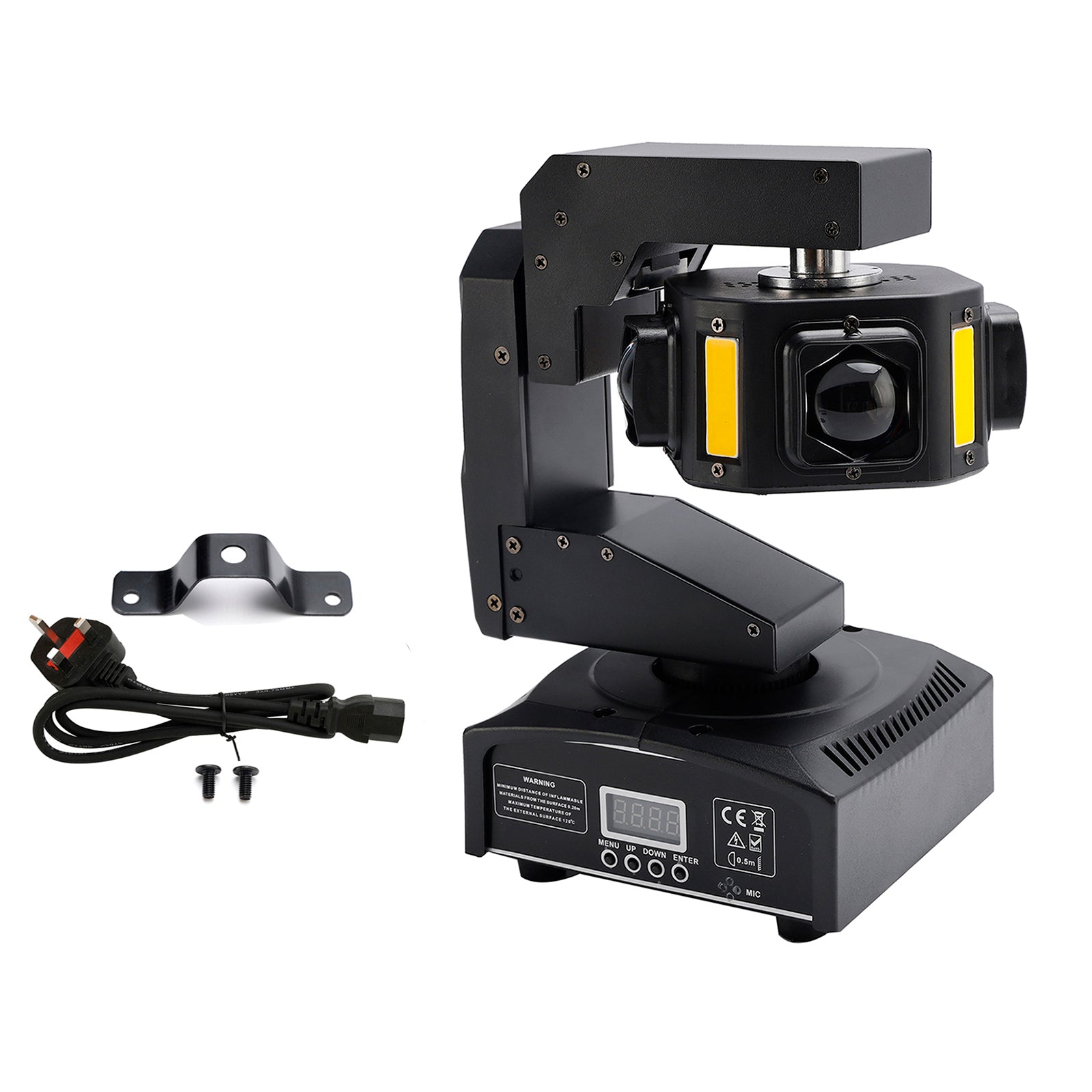 6LED Moving Head Light 3-Axis Beam Stage DMX Spot Disco Party Show Lighting