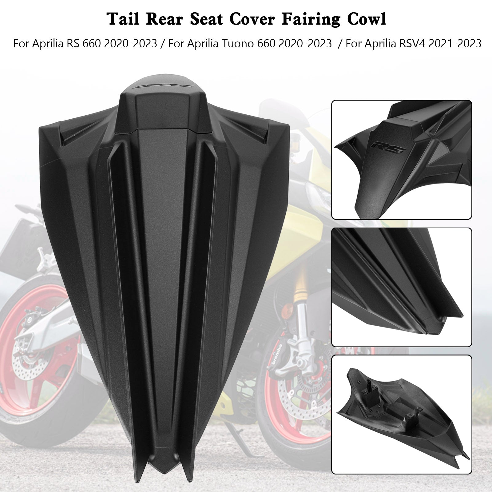 Aprilia Tuono660 RS660 2020-2026 Rear Seat Cover Fairing Cowl