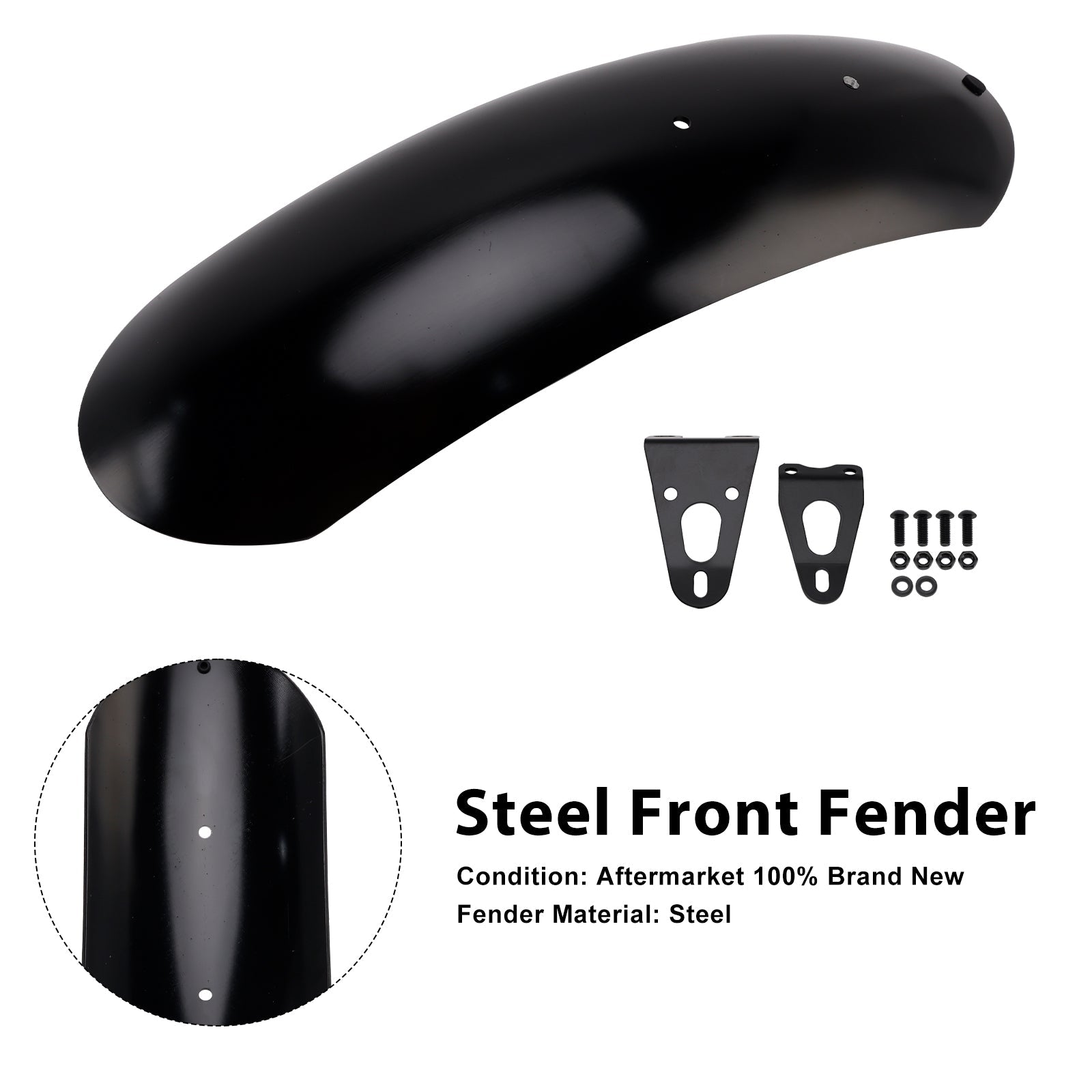 2017-2023 BMW R nineT Pure Steel Front Fender