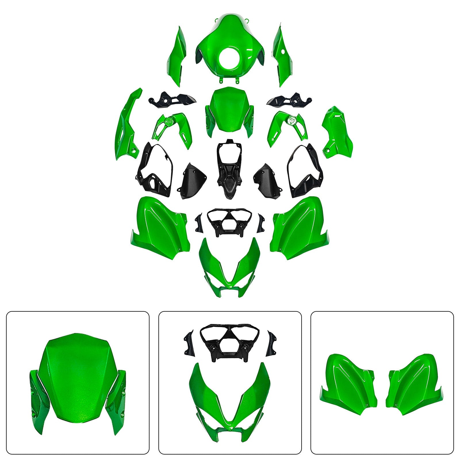 Injection Bodywork Fairing Kit for Kawasaki Z900 2025-2026