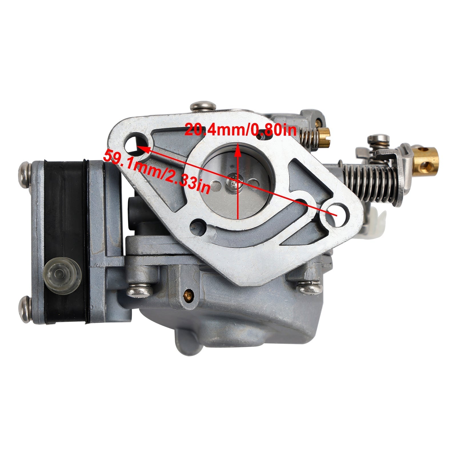 Mercury Marine 2 stroke 4HP 5HP Carburetor Carb 3303-812648T 3303-812647T1