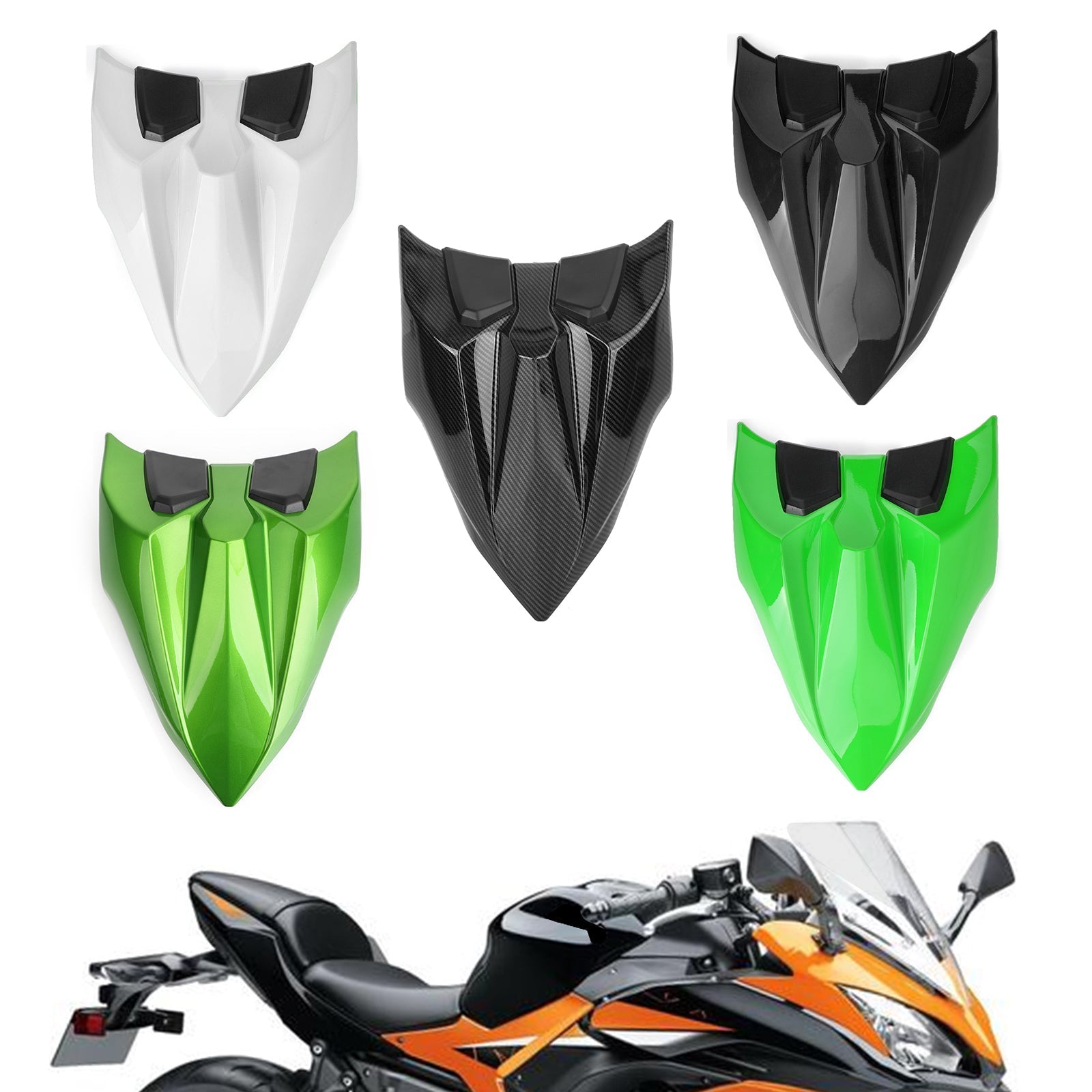 2017-2023 Kawasaki Z650 Ninja 650 Motorcycle Rear Seat Fairing Cover Cowl