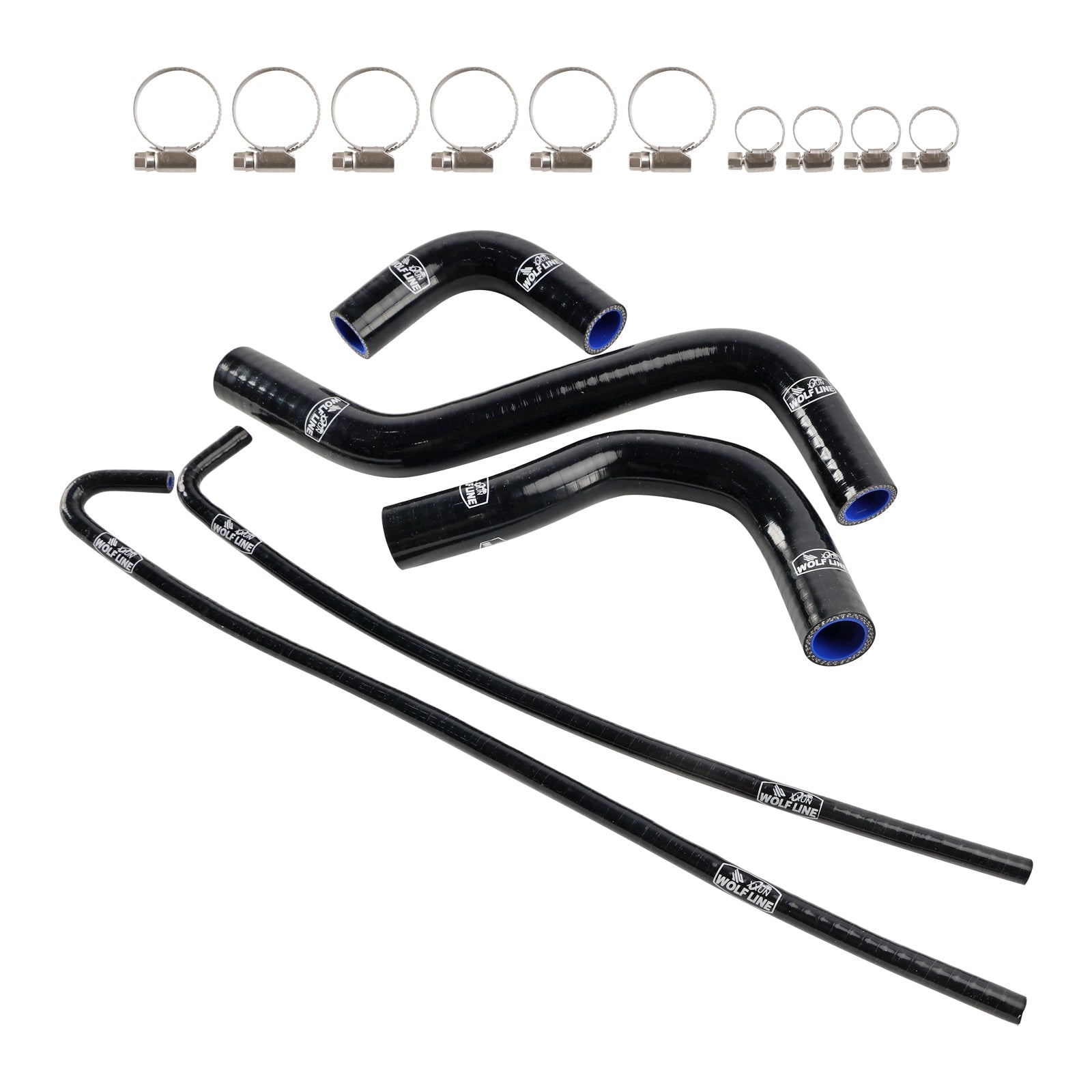 2017-2026 Kawasaki Z900 Silicone Radiator coolant Hose kit