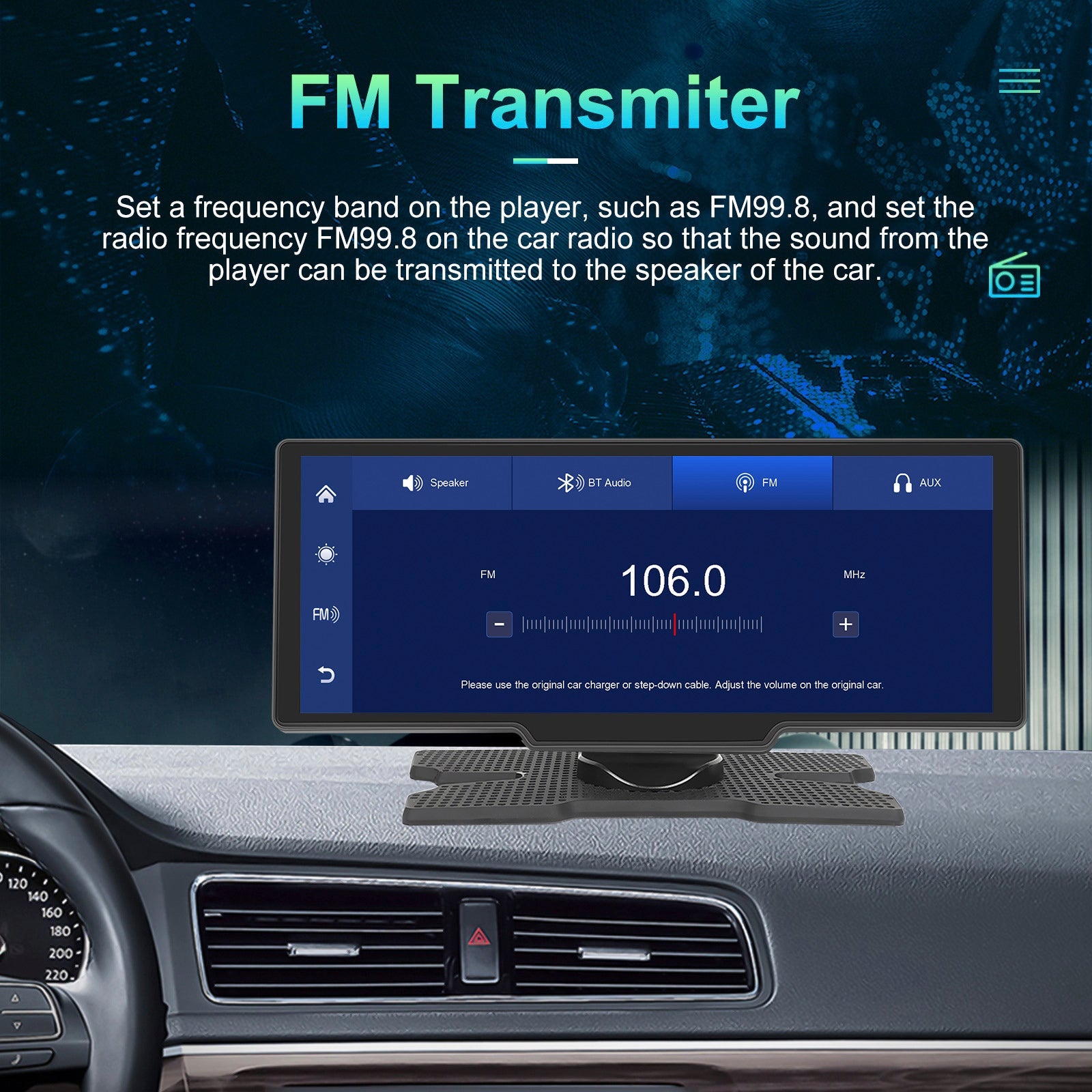10.77 HD Display Car Navigation System CarPlay all-in-one Machine 12 LED Camera