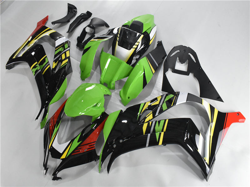 2016-2020 Kawasaki ZX10R Amotopart Injection Fairing Kit Bodywork Plastic ABS #117