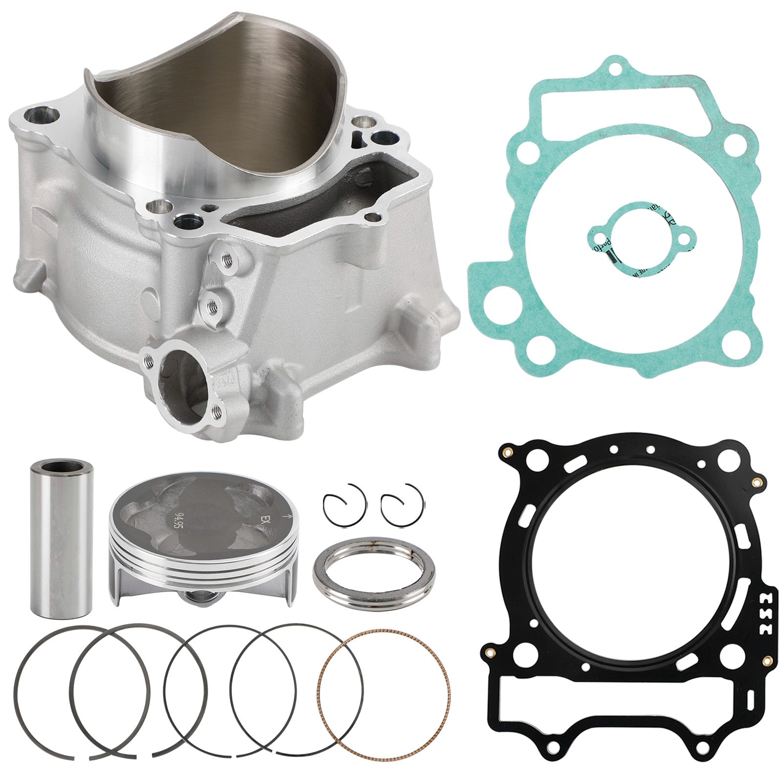 2007-2011 Yamaha WR450F off-road Top End Rebuild Kit Cylinder Piston Gasket 2S2-11311-10-00 2S2-11351-00-00