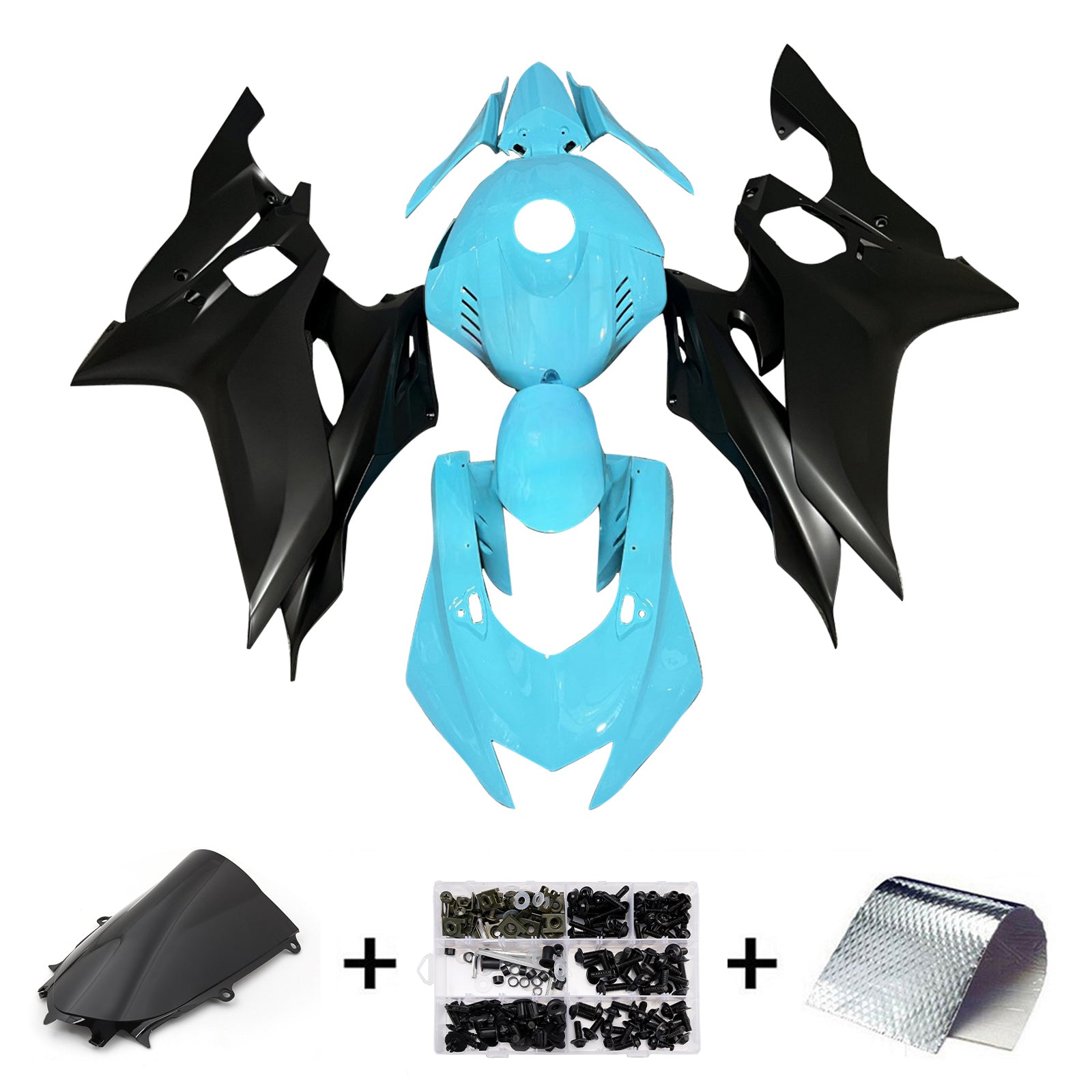 Injection Fairing Kit Bodywork Plastic ABS fit For Yamaha YZF-R6 2017-2023