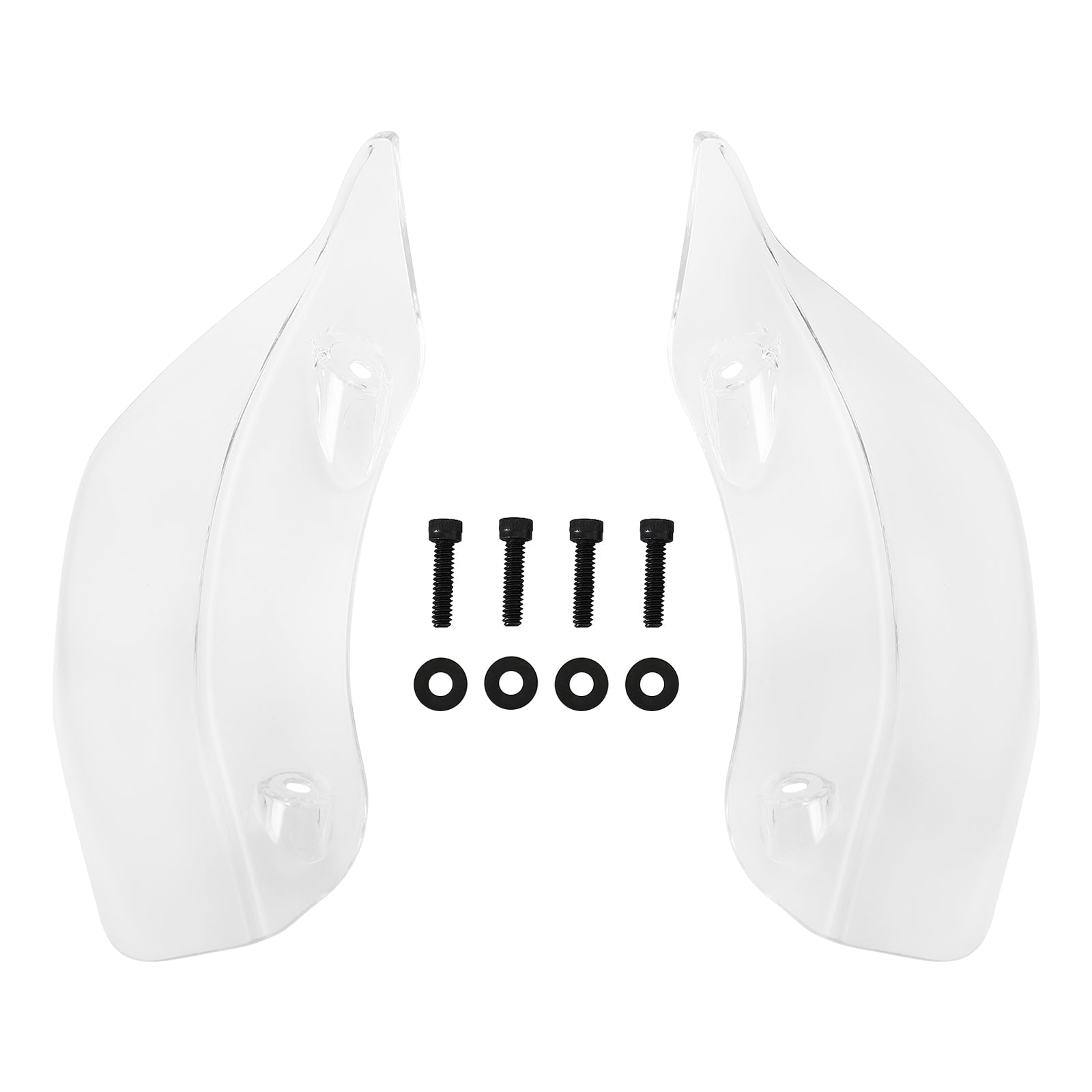 Fairing Windshield Side Wing Wind Deflector For Touring Road Glide 2015-2021 Generic