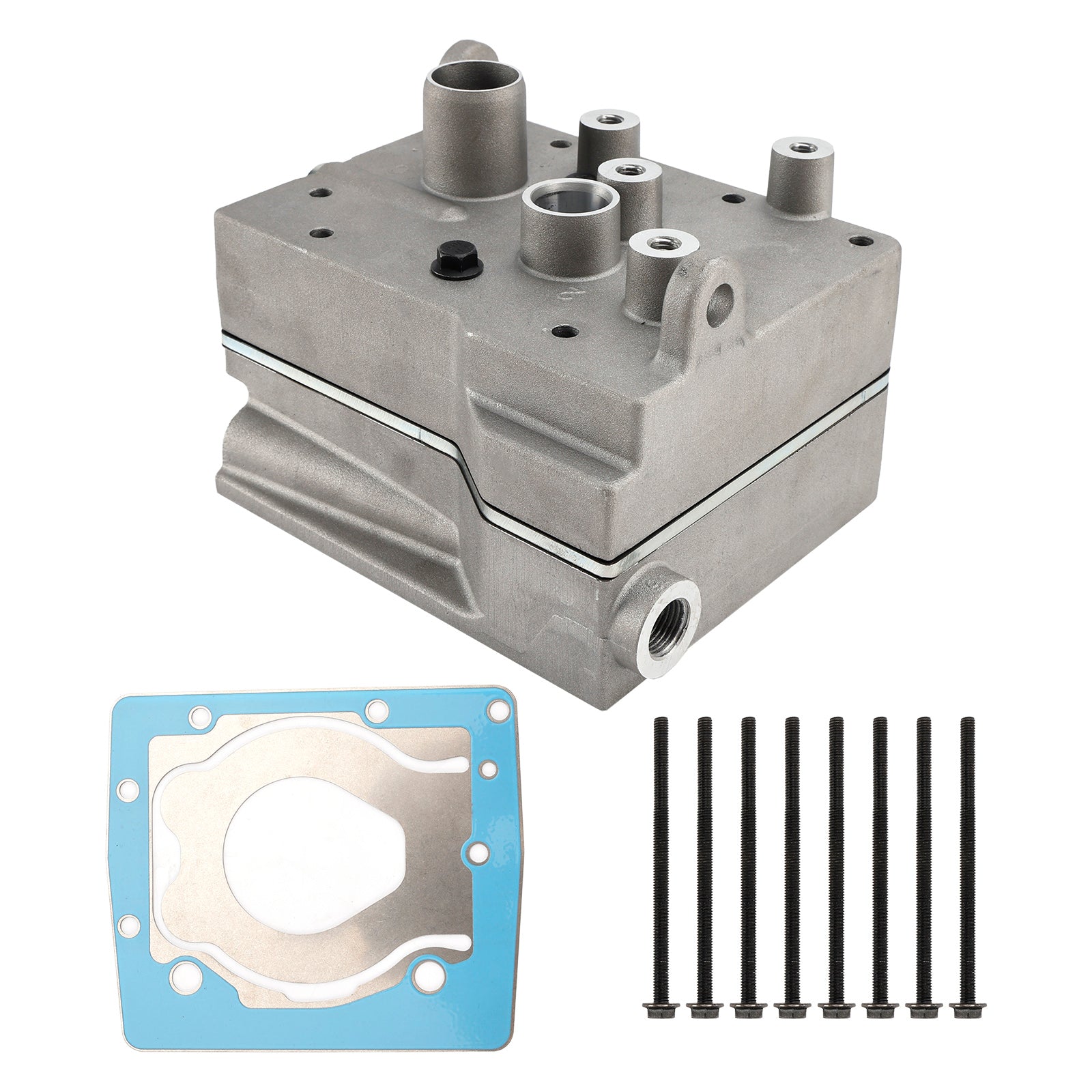 For PACCAR MX13 Air Brake Compressor Cylinder Head 2121411 2139800