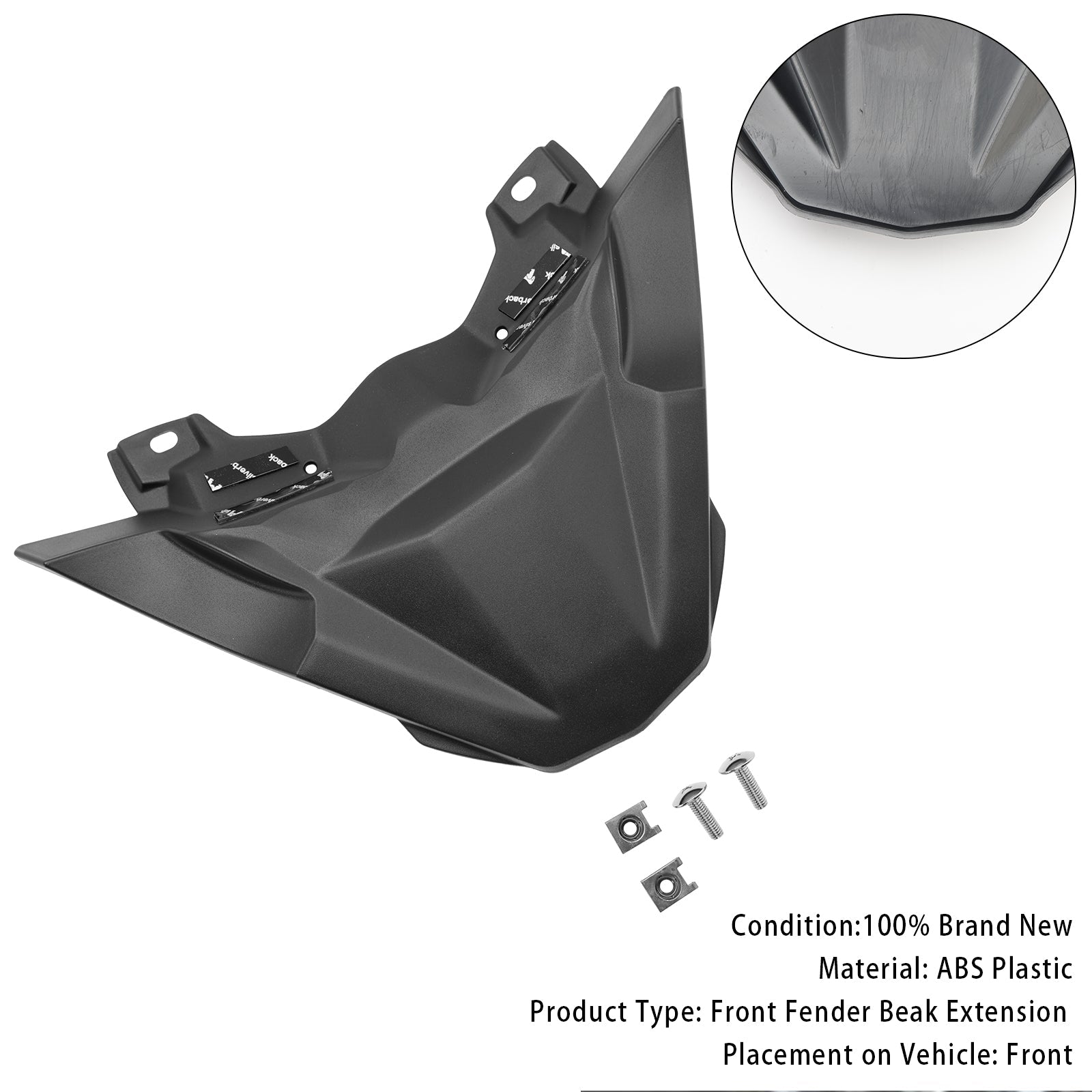 2023-2024 Honda ADV 160 Front Beak Extension Nose Panel Fairing