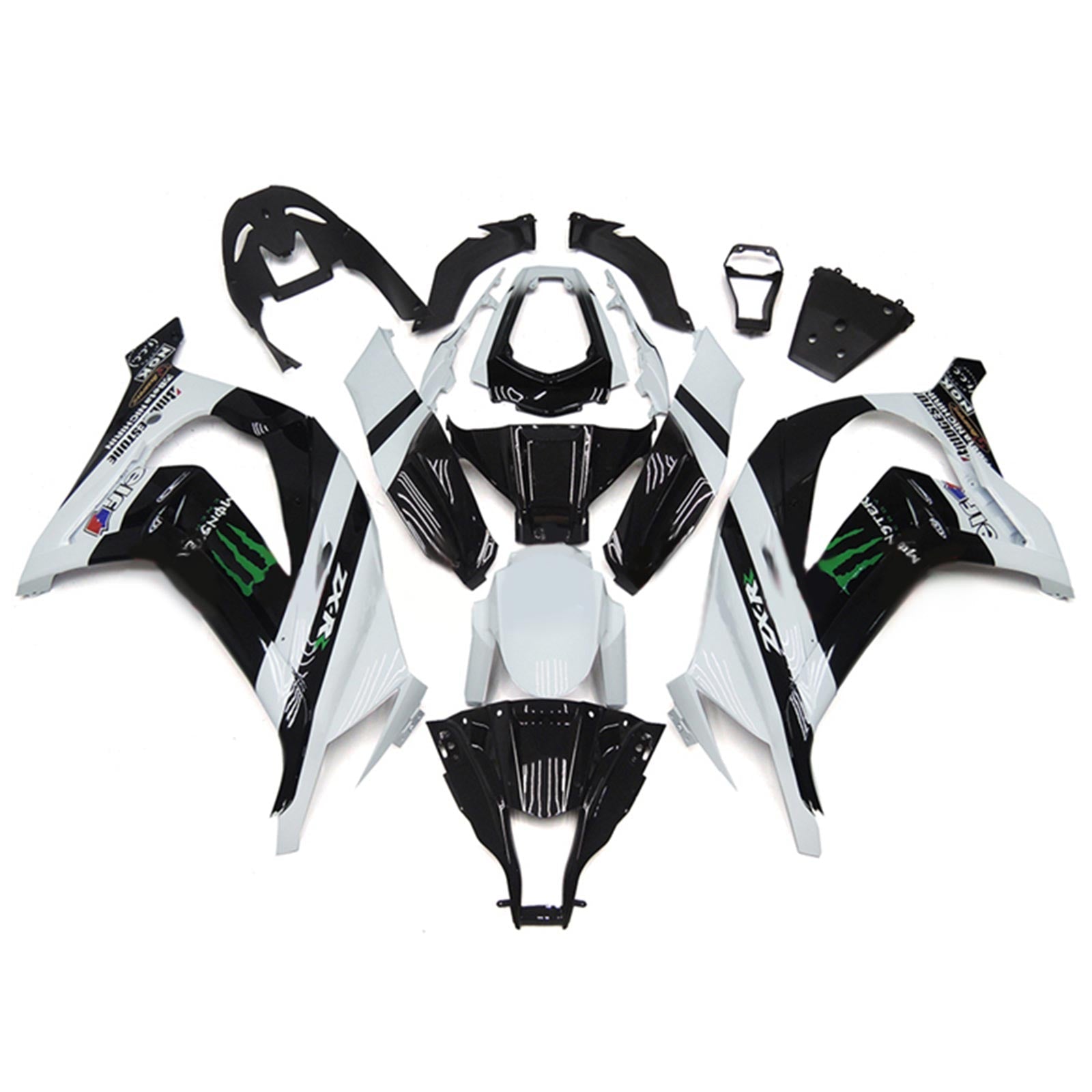 2011-2015 Kawasaki ZX10R Fairing Kit Bodywork Plastic ABS