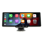 10.77" Screen Portable Wireless Carplay Car Bluetooth MP5 Player + 4 LED Camera