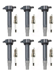 2006-2010 Dodge Charger V6 2.7L 6pcs Ignition Coil & Spark Plugs UF502 4606869 4606869AA