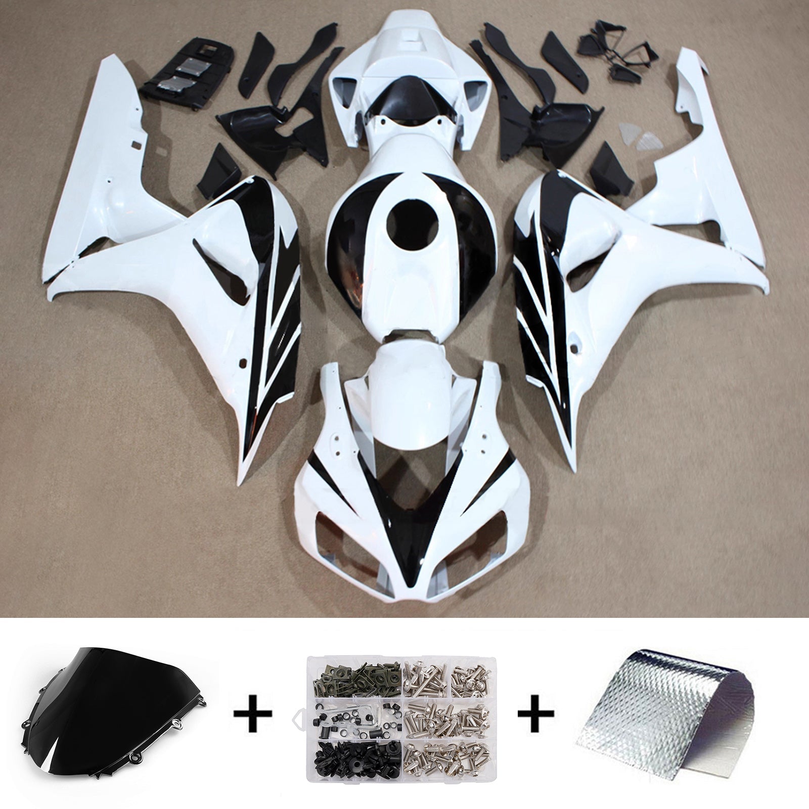 Injection Fairing Kit Bodywork Plastic ABS For Honda CBR1000RR 2006-2007