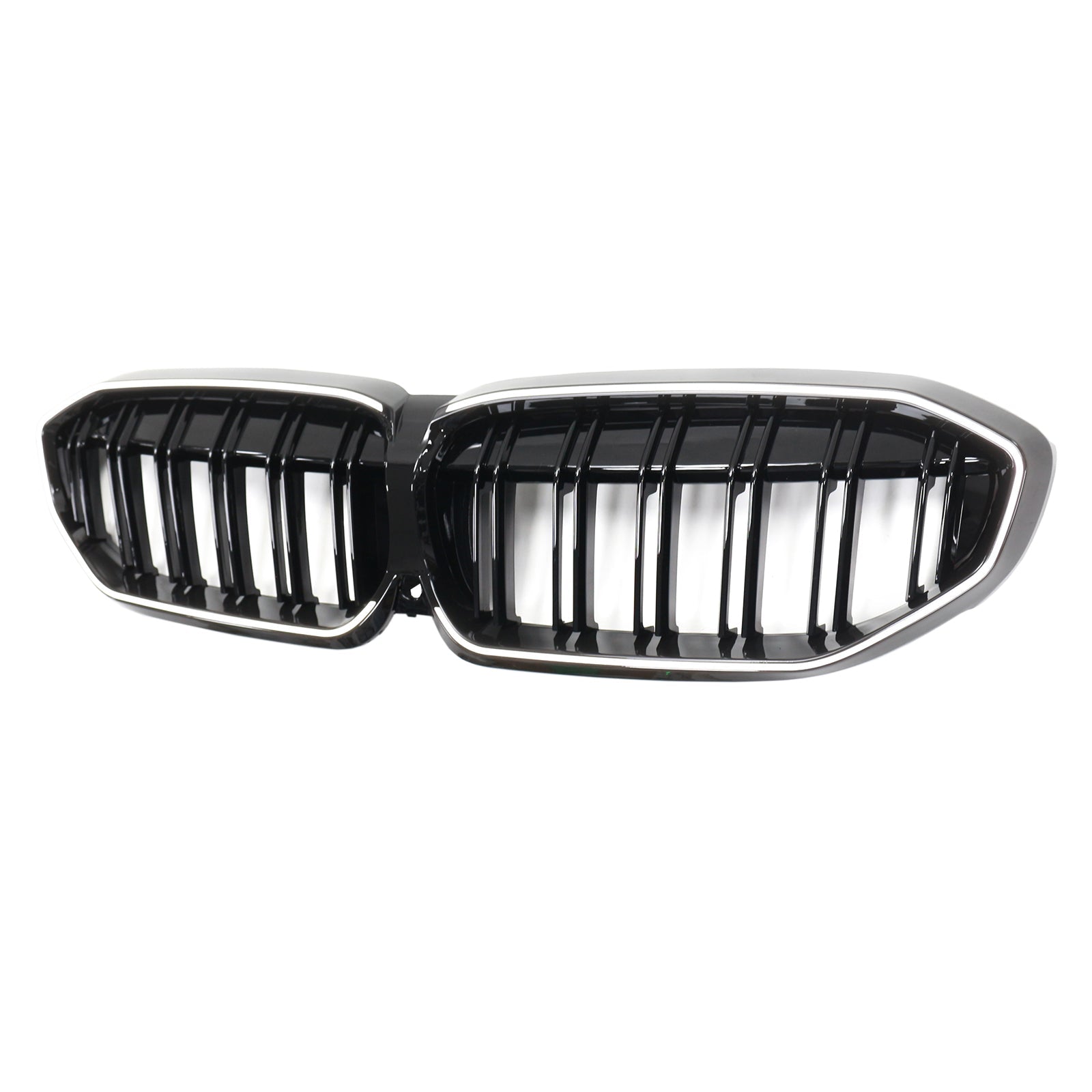 2019-2022 BMW 3 Series G20 Double Slat Black Kidney Grille 51138072085