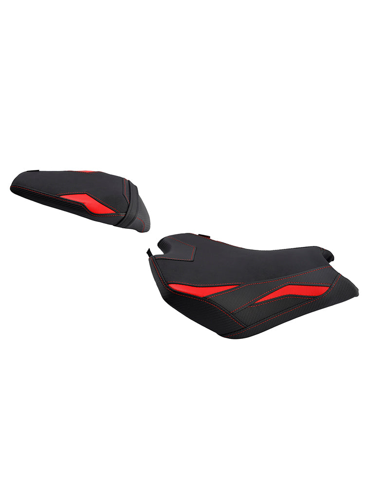 2025- For Kawasaki Z900 Zr900-F Front&Rear Raider Passenger Cushion Kit Red1