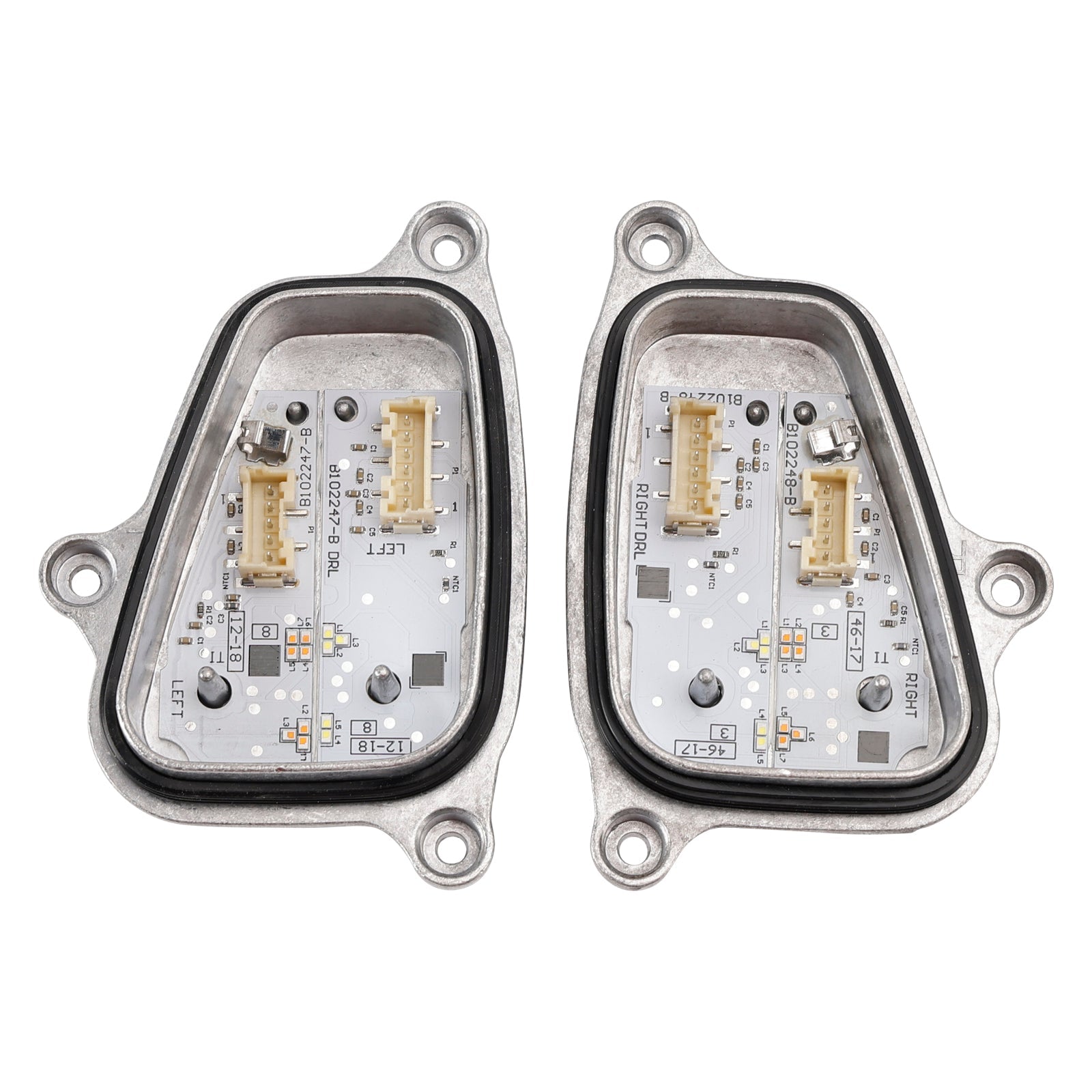 2017-2024 Seat Ibiza V (KJ) 2PCS Left+Right Headlight LED DRL Module With Heat Sink 6F0941475/76