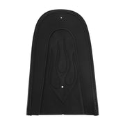 Areyourshop Black PU Leather Flame Stitch Solo Seat Rear Fender Bib For Sportster 1200 883