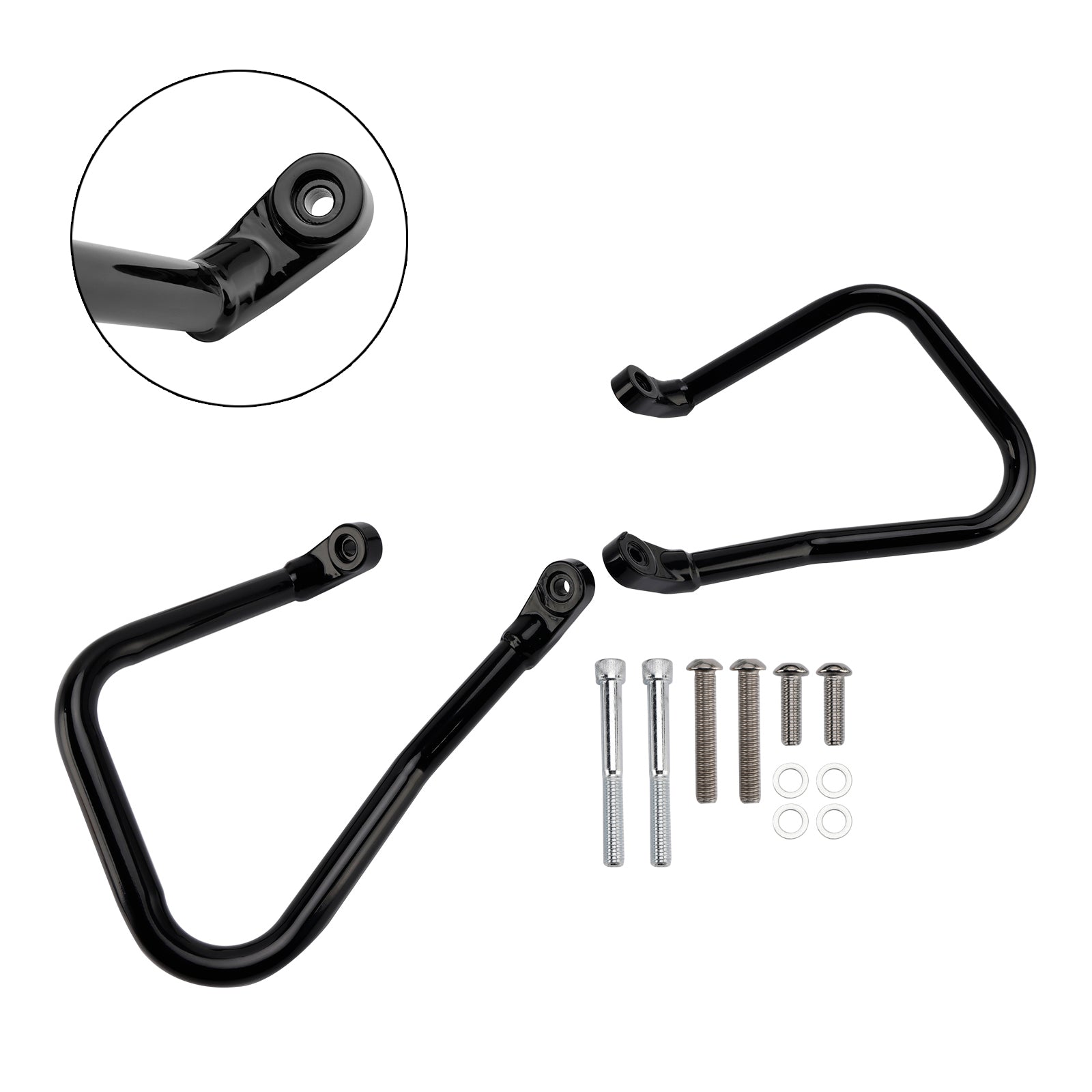 Bumper Engine Protection Guard Crash Bar Fits For Softail Flhc Flhcs 2018-2024