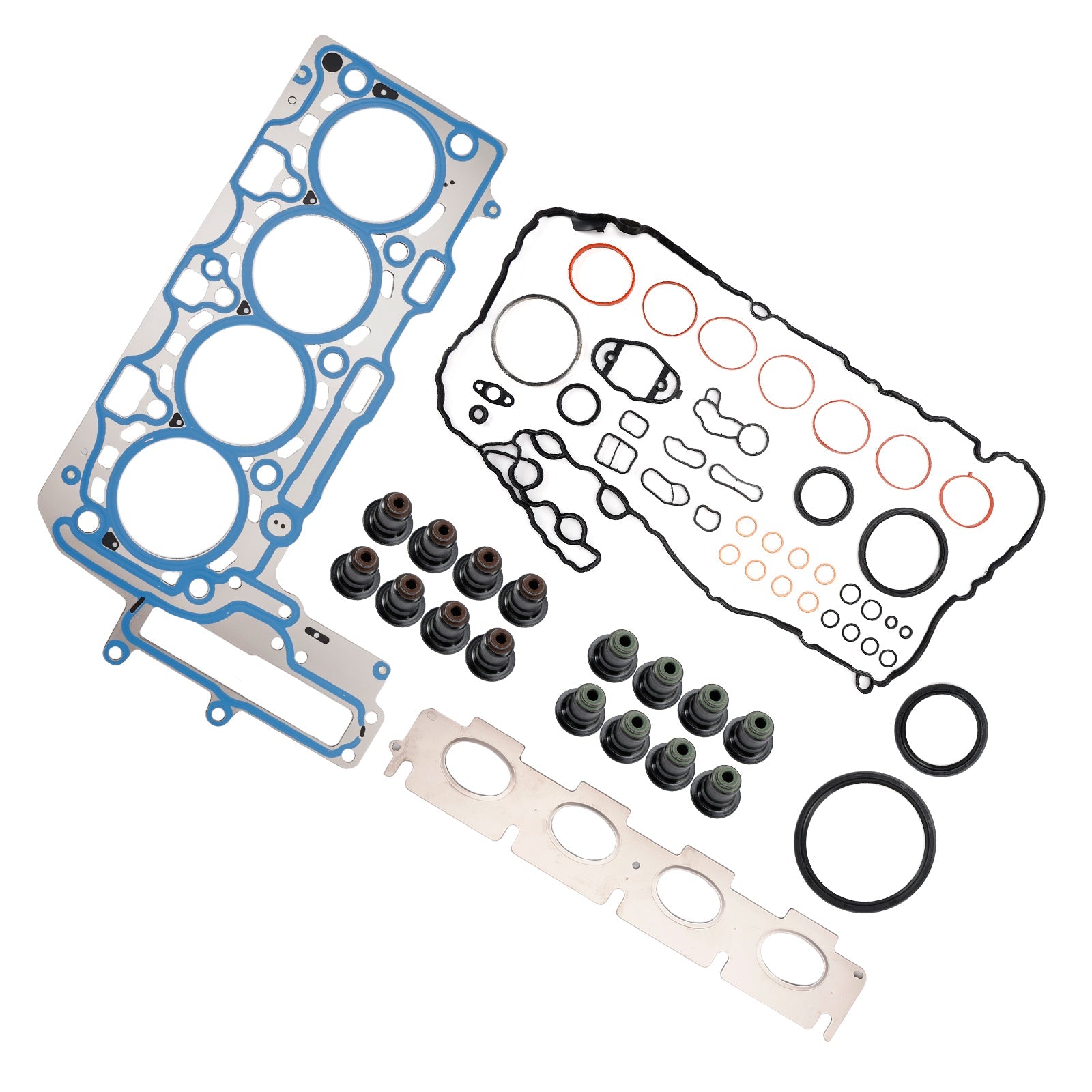 2016-2019 For BMW 530I / 530Ix G30, G31 B46, B48A, B48B Engine Gasket Kit 11128618519