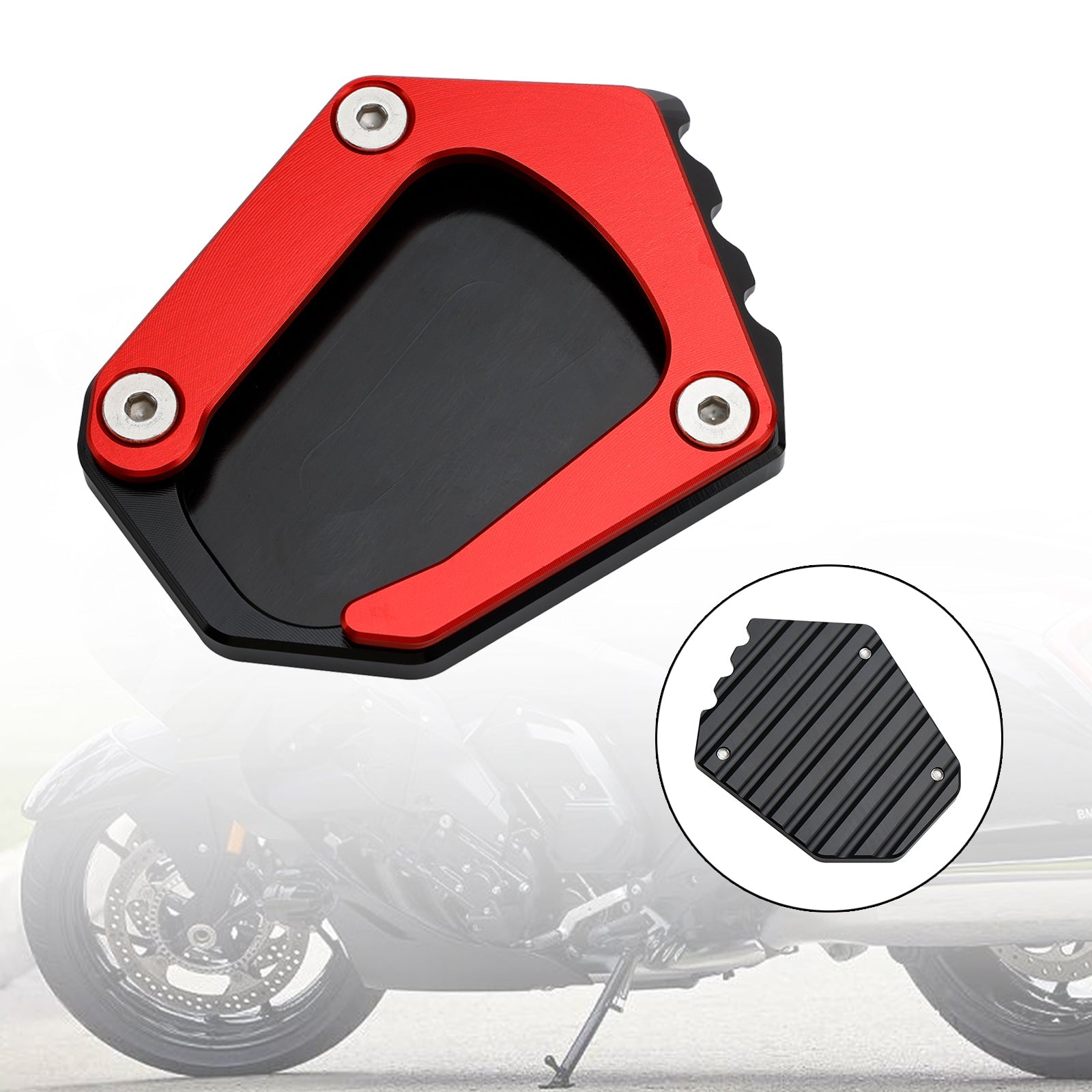 2016-2022 BMW K1600 Kickstand Enlarge Plate Pad