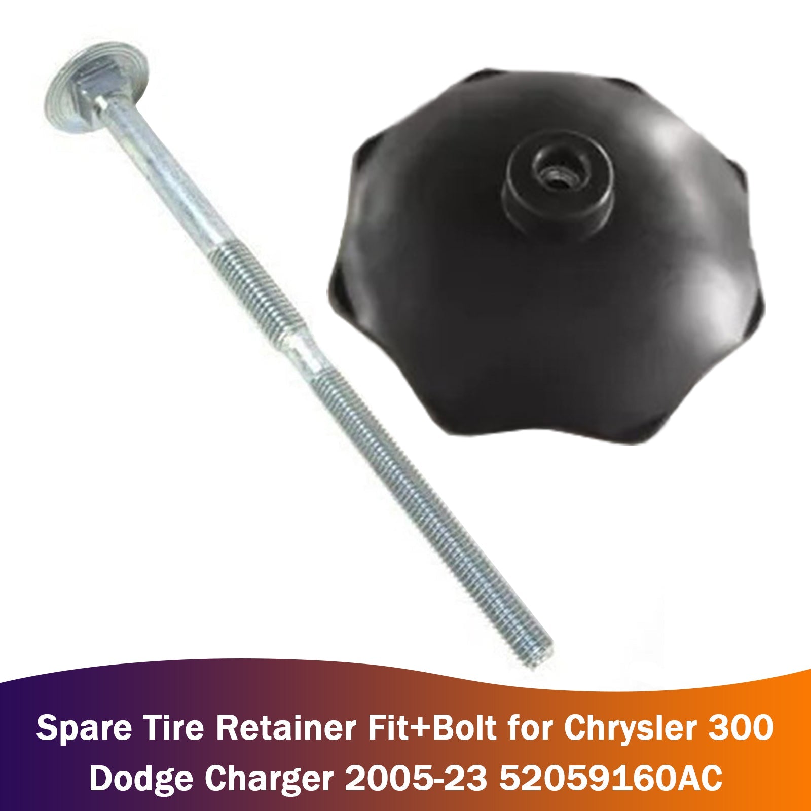 Spare Tire Retainer Fit+Bolt for Chrysler 300 Dodge Charger 2005-23 52059160AC
