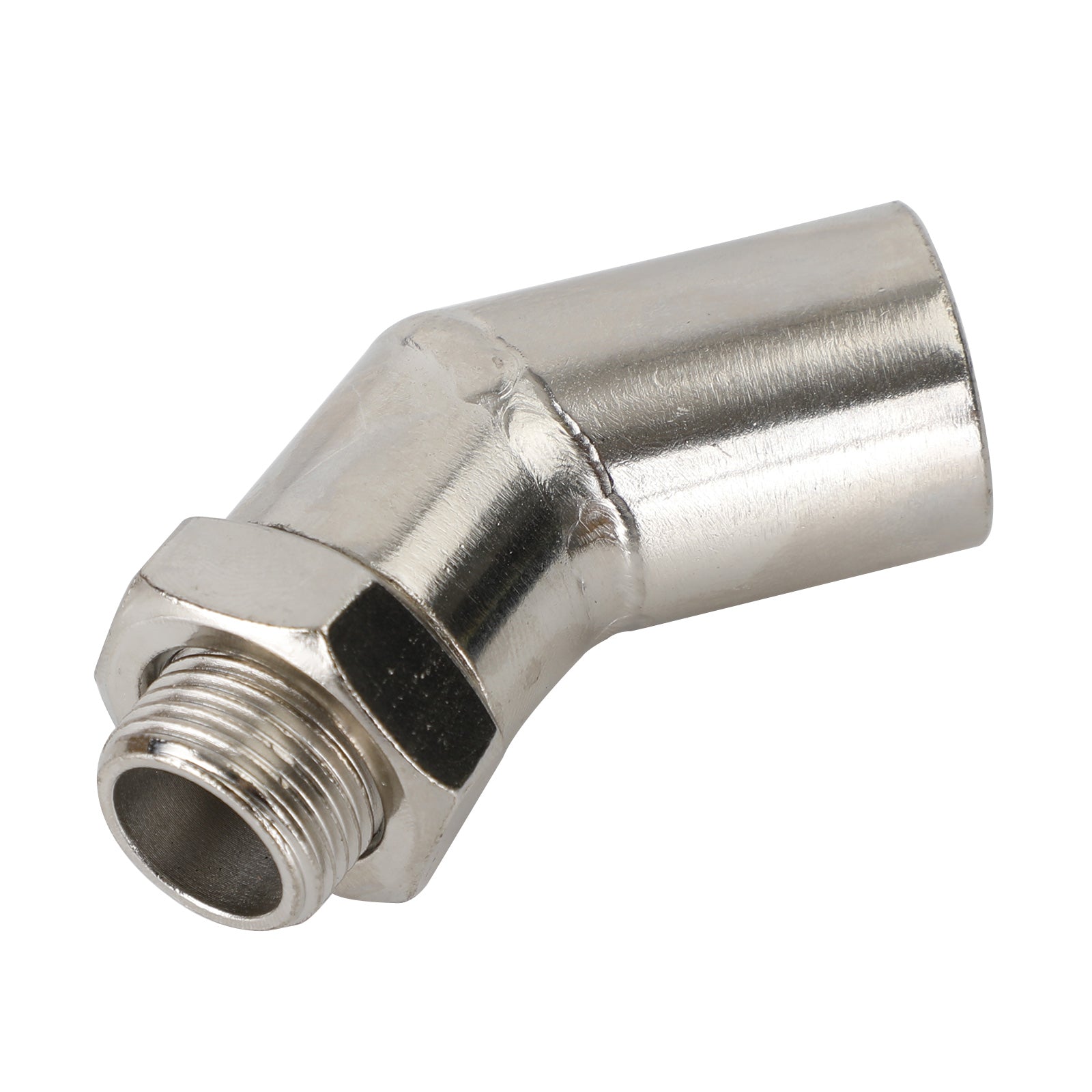 M18 X 1.5 Catalytic Converter 135 Degree CEL Oxygen Sensor Extender Adapter Spacer