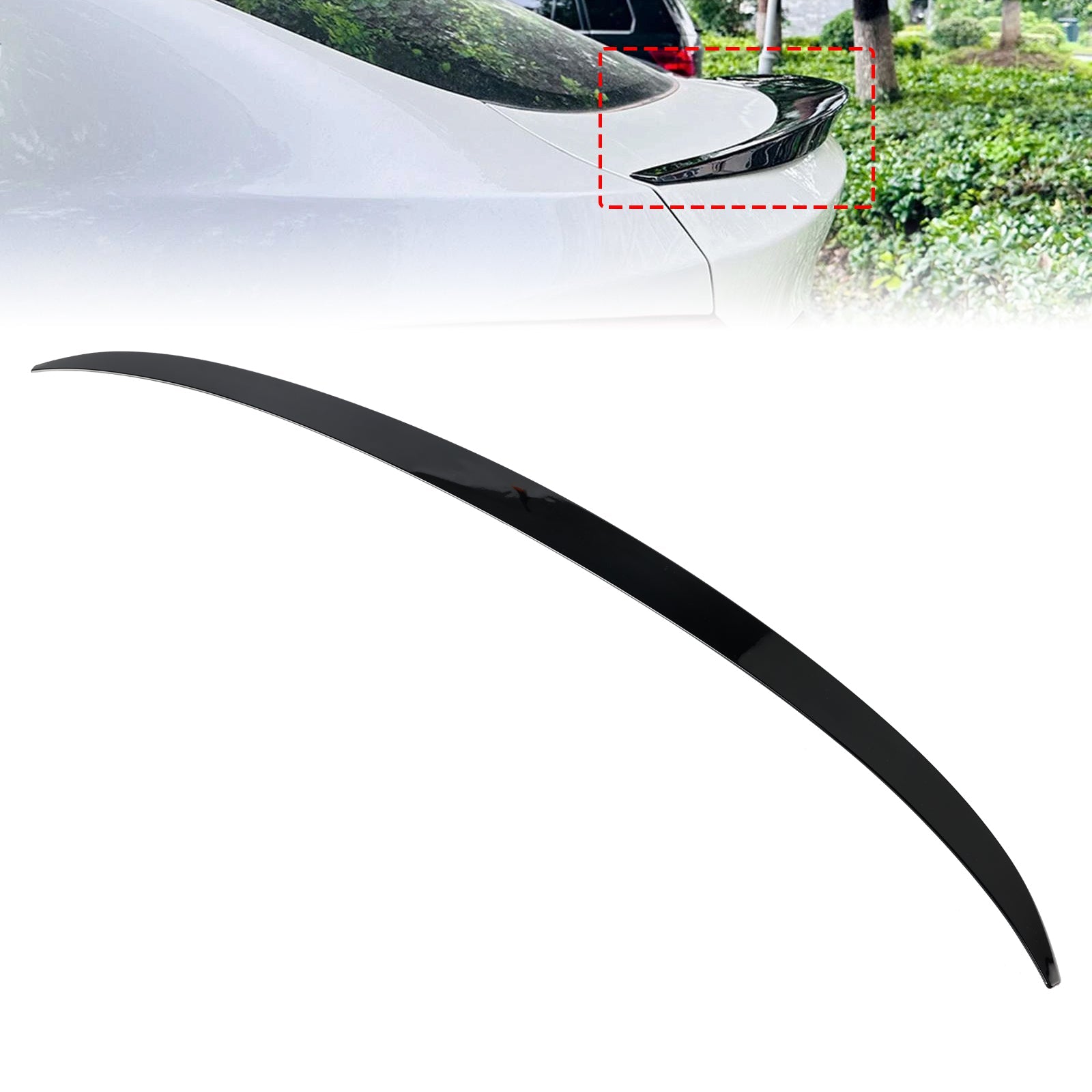 2014-2018 BMW X4 F26 Gloss Black Rear Boot Spoiler