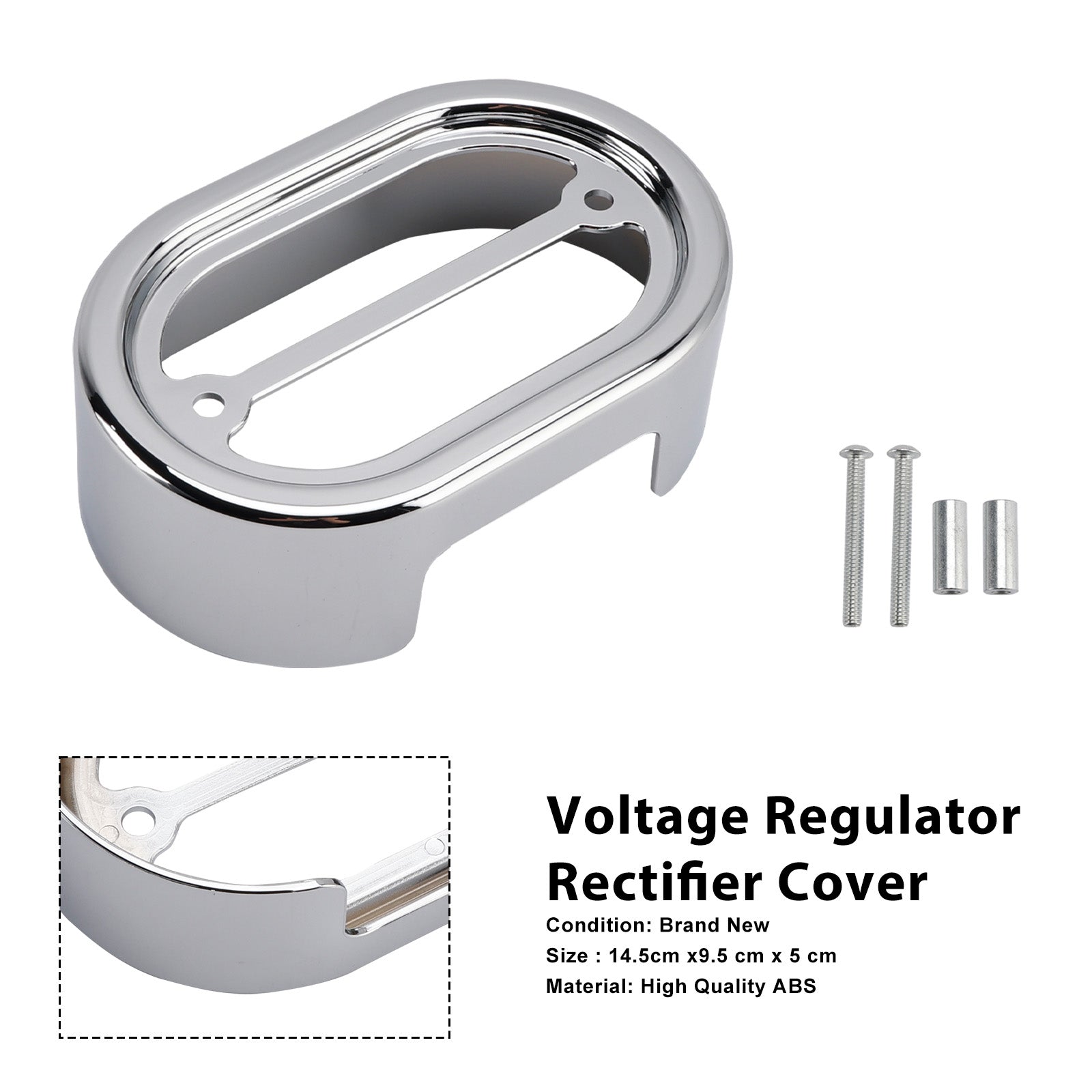 Voltage Regulator Rectifier Cover For Softail Breakout 2001-2017