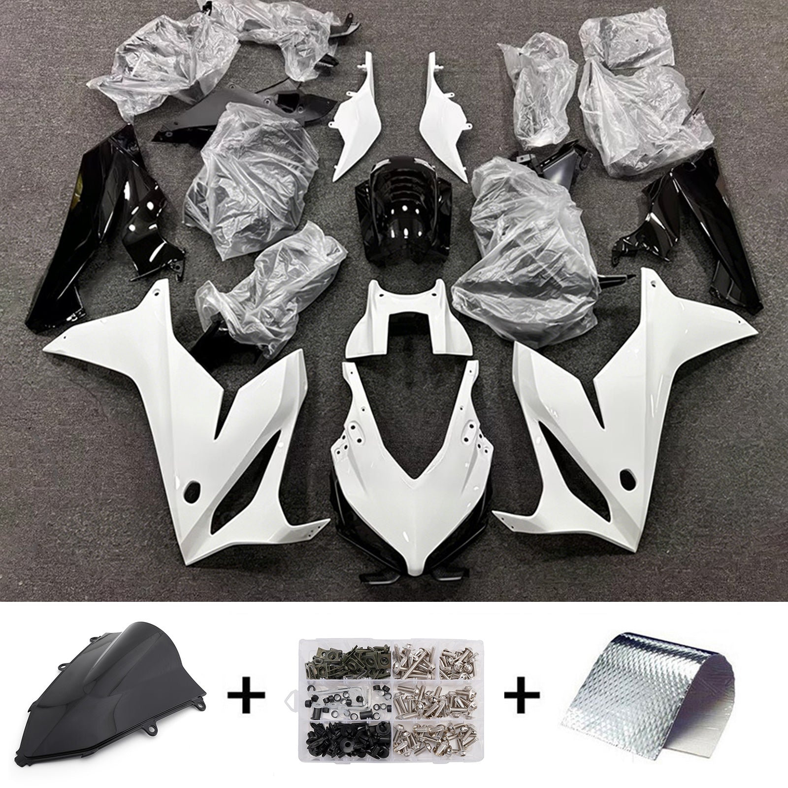 Injection Fairing Kit Bodywork Plastic ABS For Honda CBR650R 2019-2020