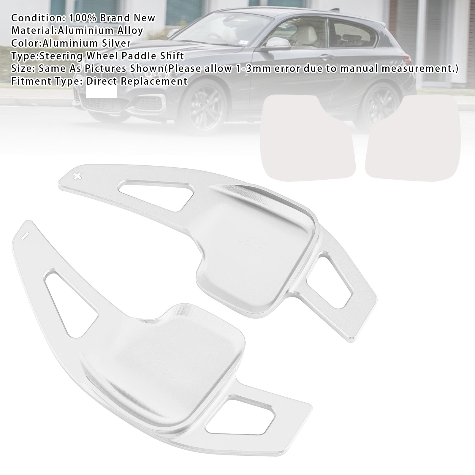 Steering Wheel Paddle Shifter Extensions For BMW F22 F23 X1 X6