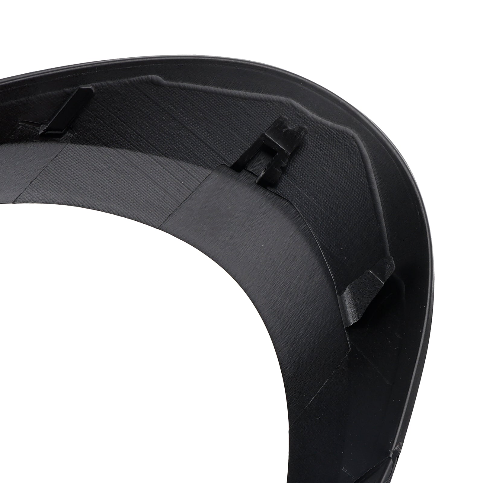 Left+Right Rear Taillight Lamp Trim Ring For Fiat 500L 2014-2020 Black