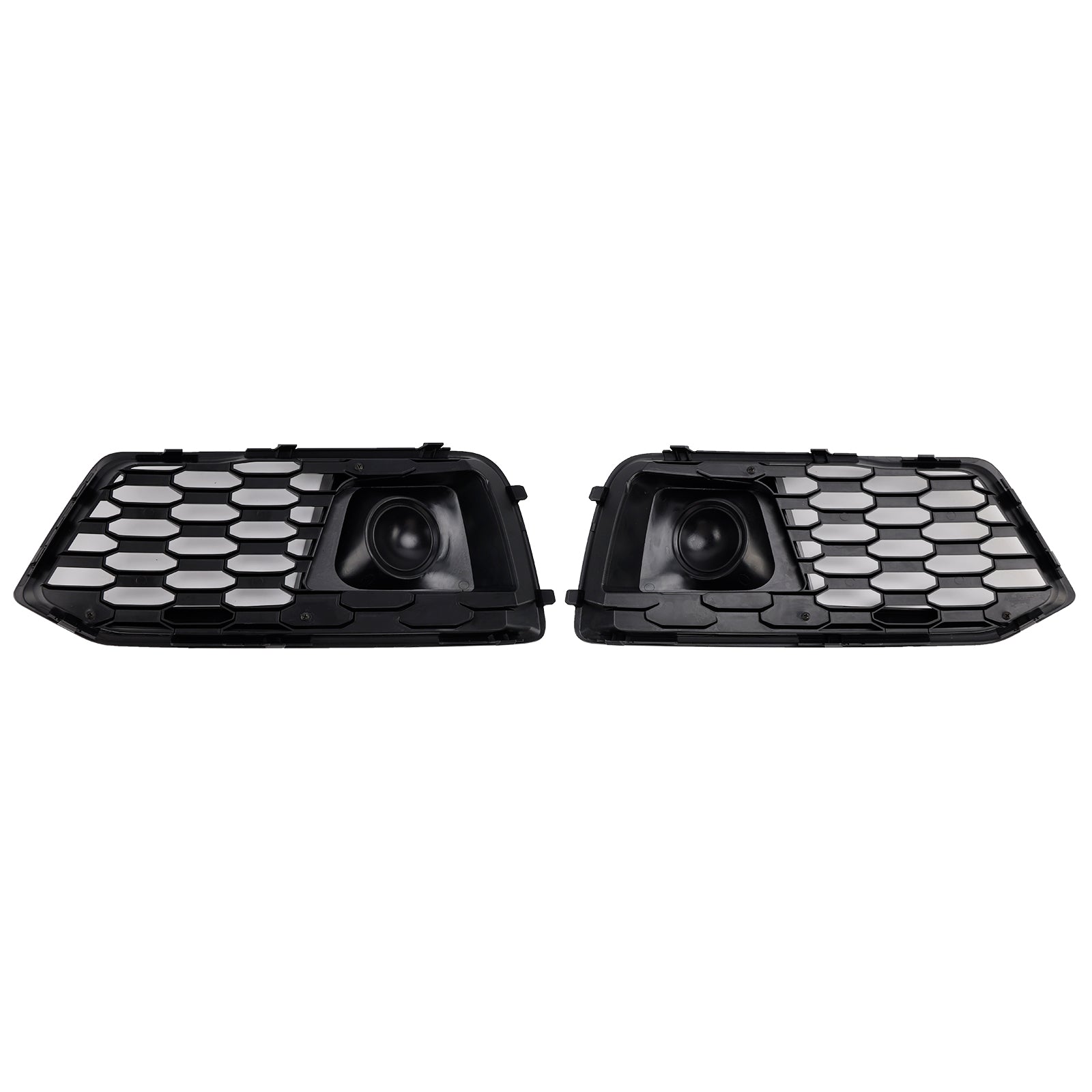 2018-2022 Fit Audi Q5 2PCS Front Bumper Cover Grill Grille Bezel Insert W/ACC