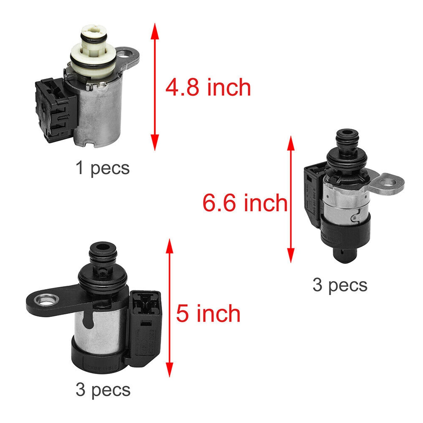 2007-2011 NISSAN XTERRA 7pcs RE5R05A Transmission Solenoid 63431A-U