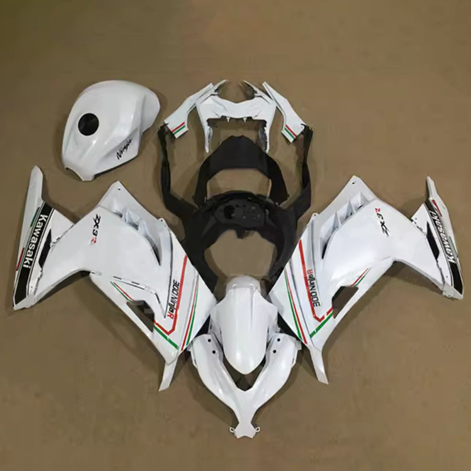 Injection Fairing Kit Bodywork Plastic ABS fit For Kawasaki EX300 Ninja300 2013-2024