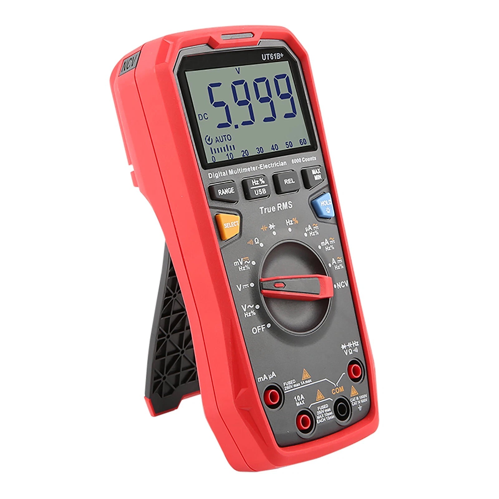UT61B+ Digital Multimeter AC/DC Voltage Current Resistance Capacitance Tester