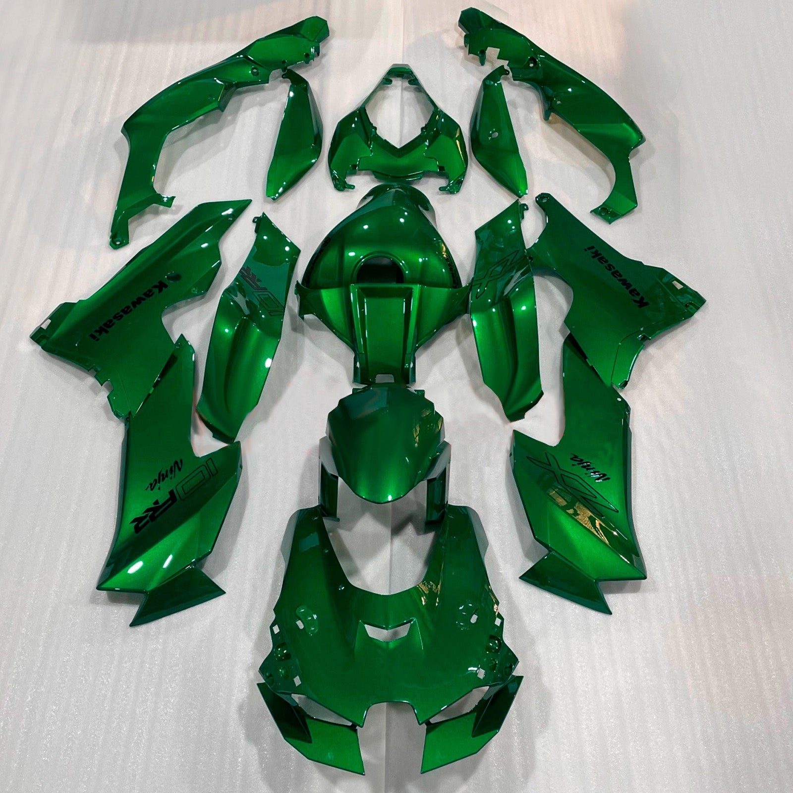 Injection Fairing Kit Bodywork ABS fit For Kawasaki ZX-10R ZX-10RR 2021-2025